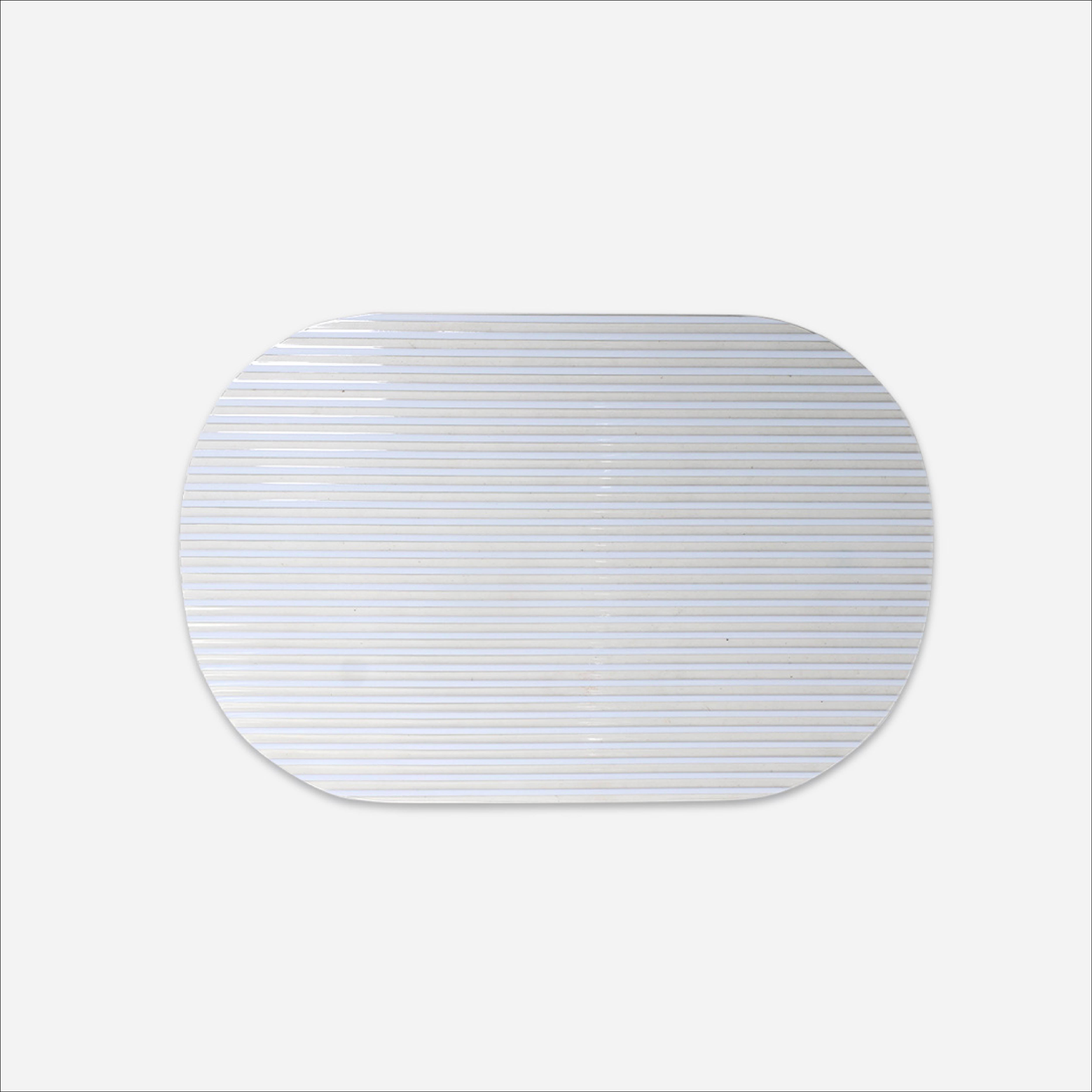 Hosh Oval Placemat (Transparent White) - 12x18in