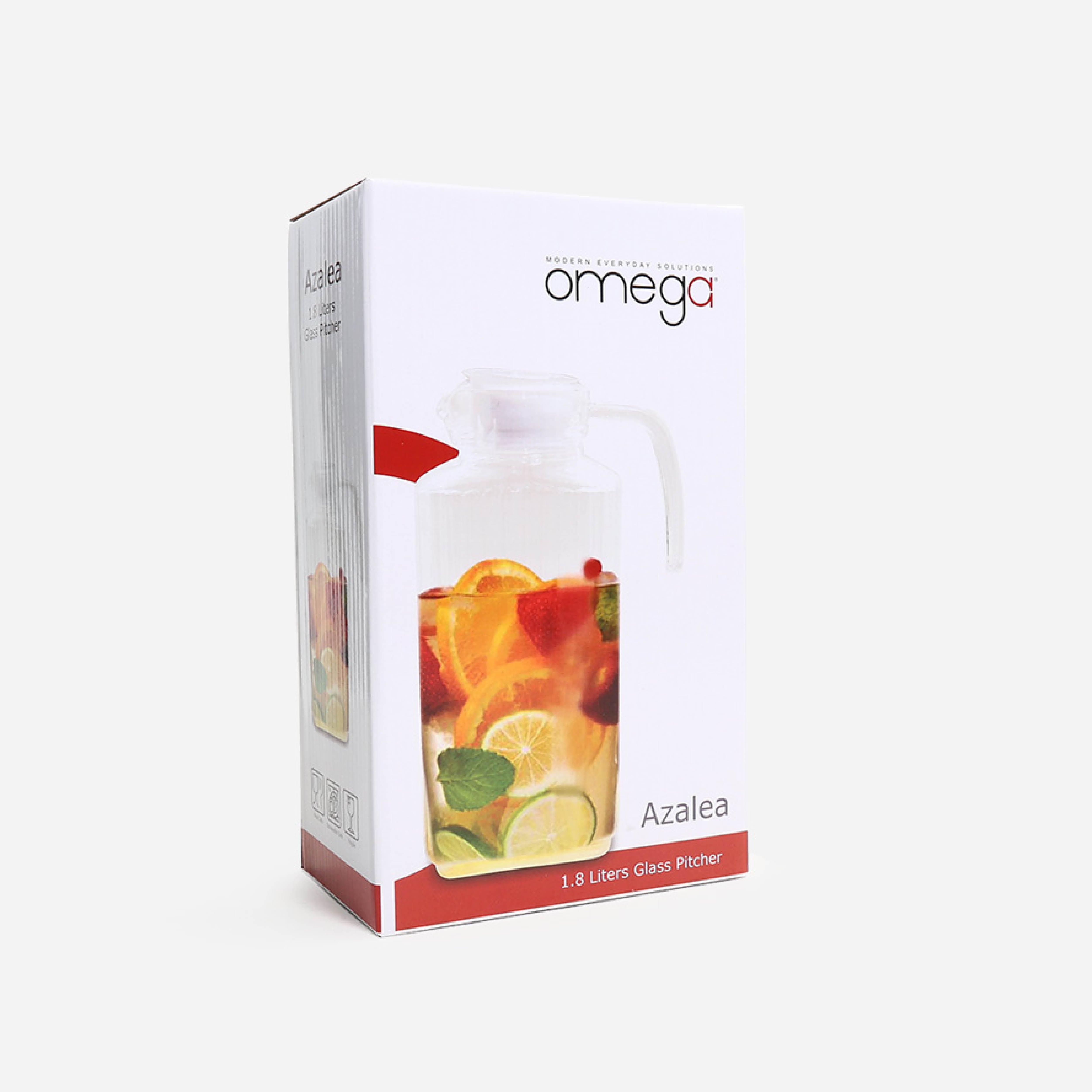 Omega Azalea Glass Pitcher - 1.8L