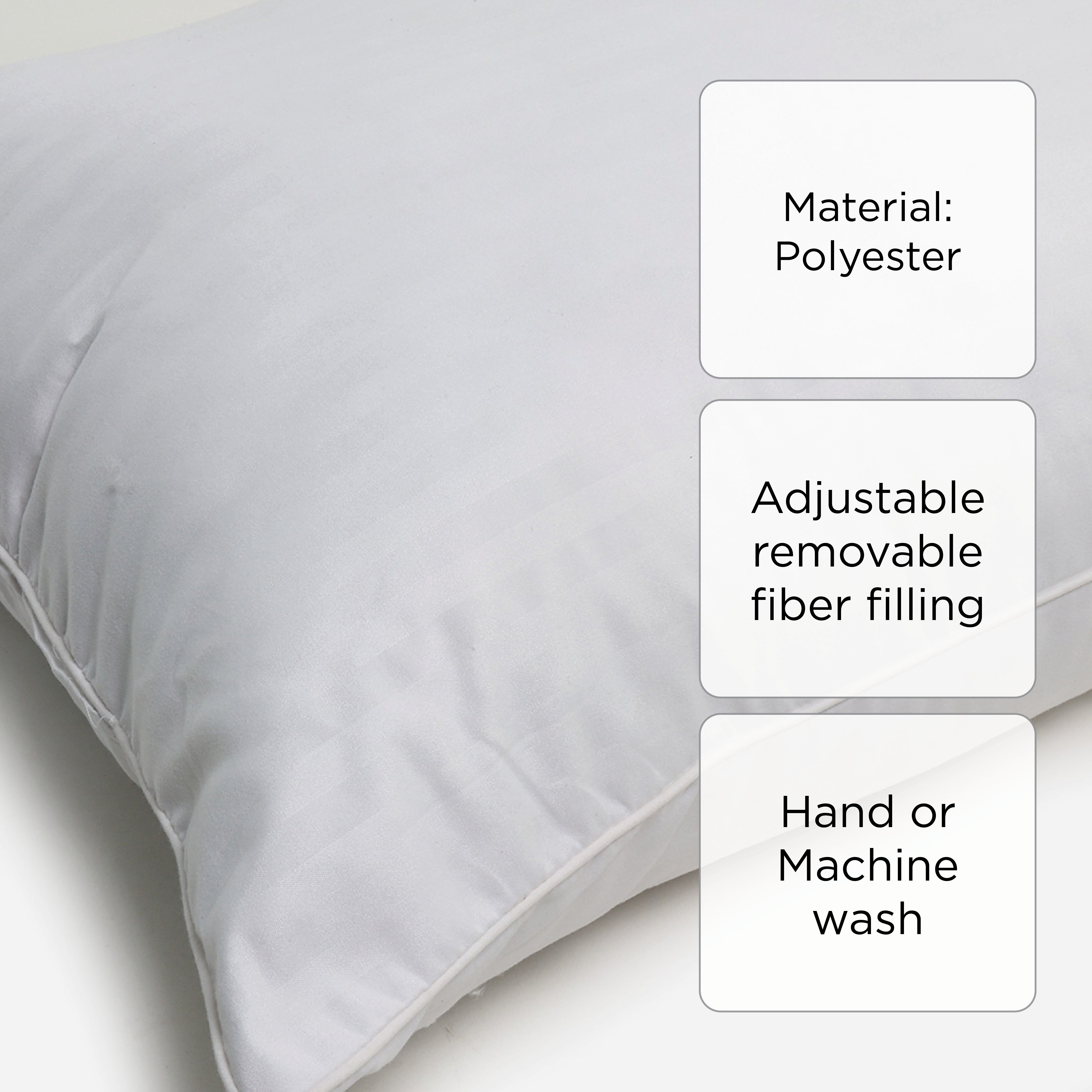 Select Comfort Zip Pillow - 20x36in