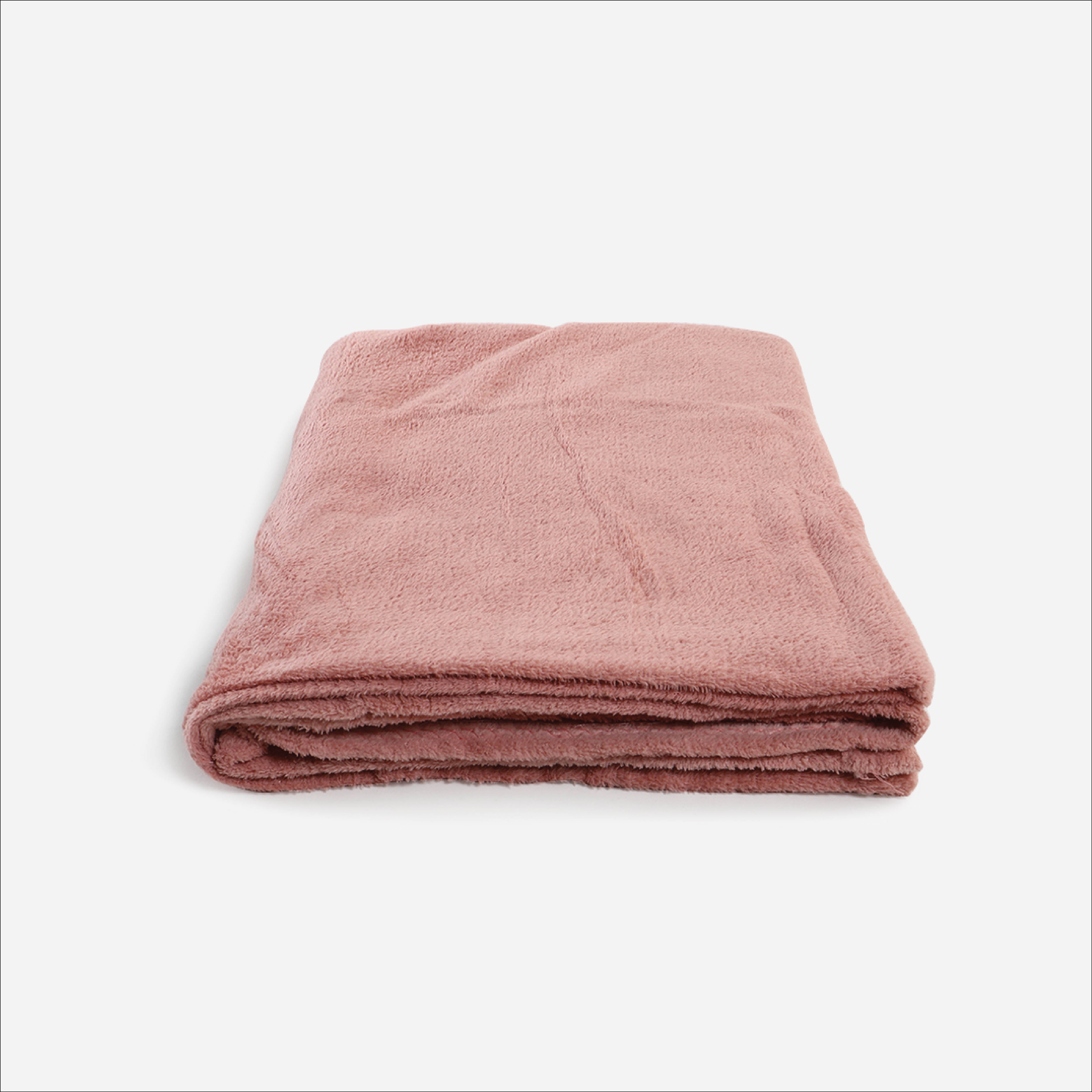 Dream Mate Micro Coral Fleece Blanket (Coral) - 50x60in