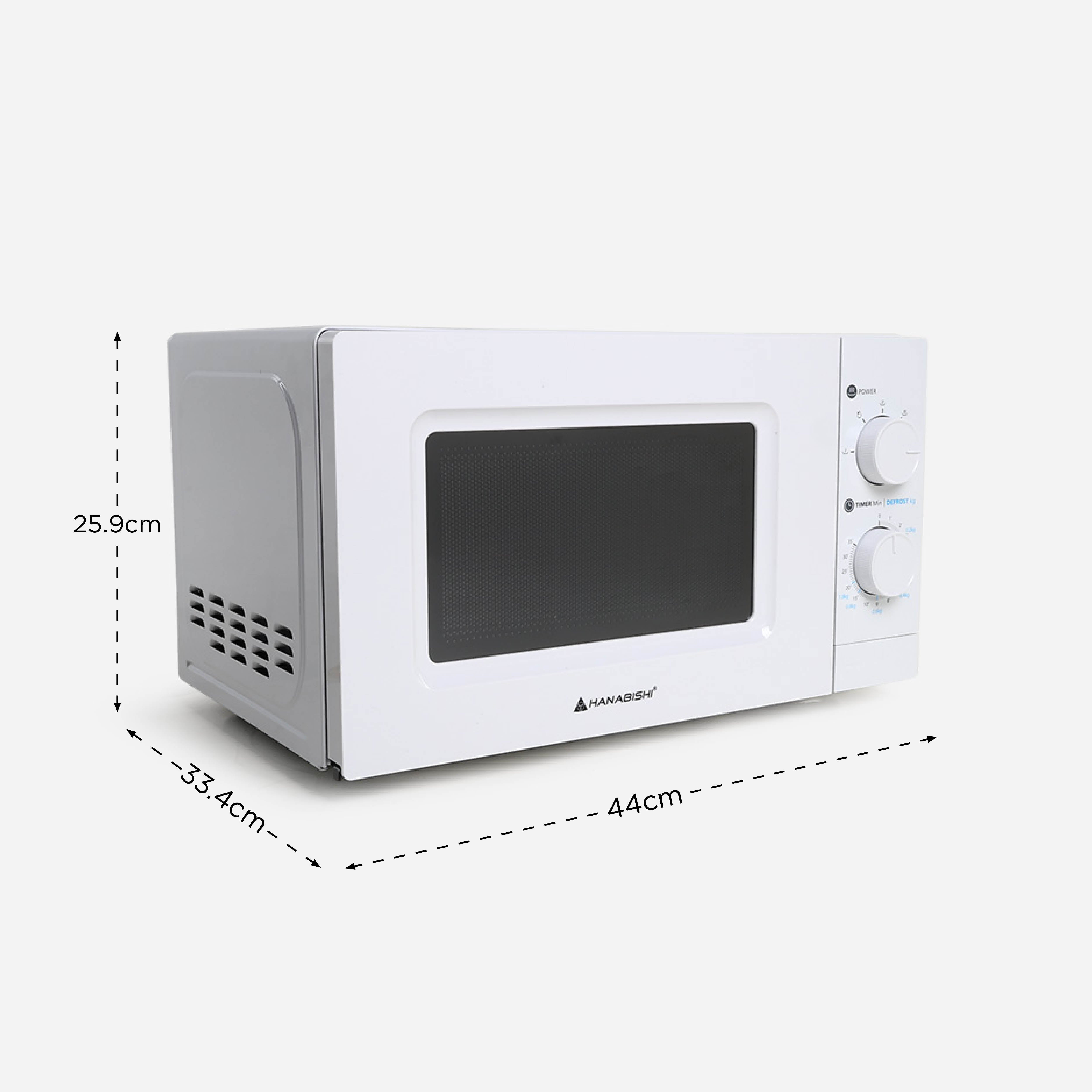 Hanabishi Pull Out Microwave Oven HMO20MHW - 20L