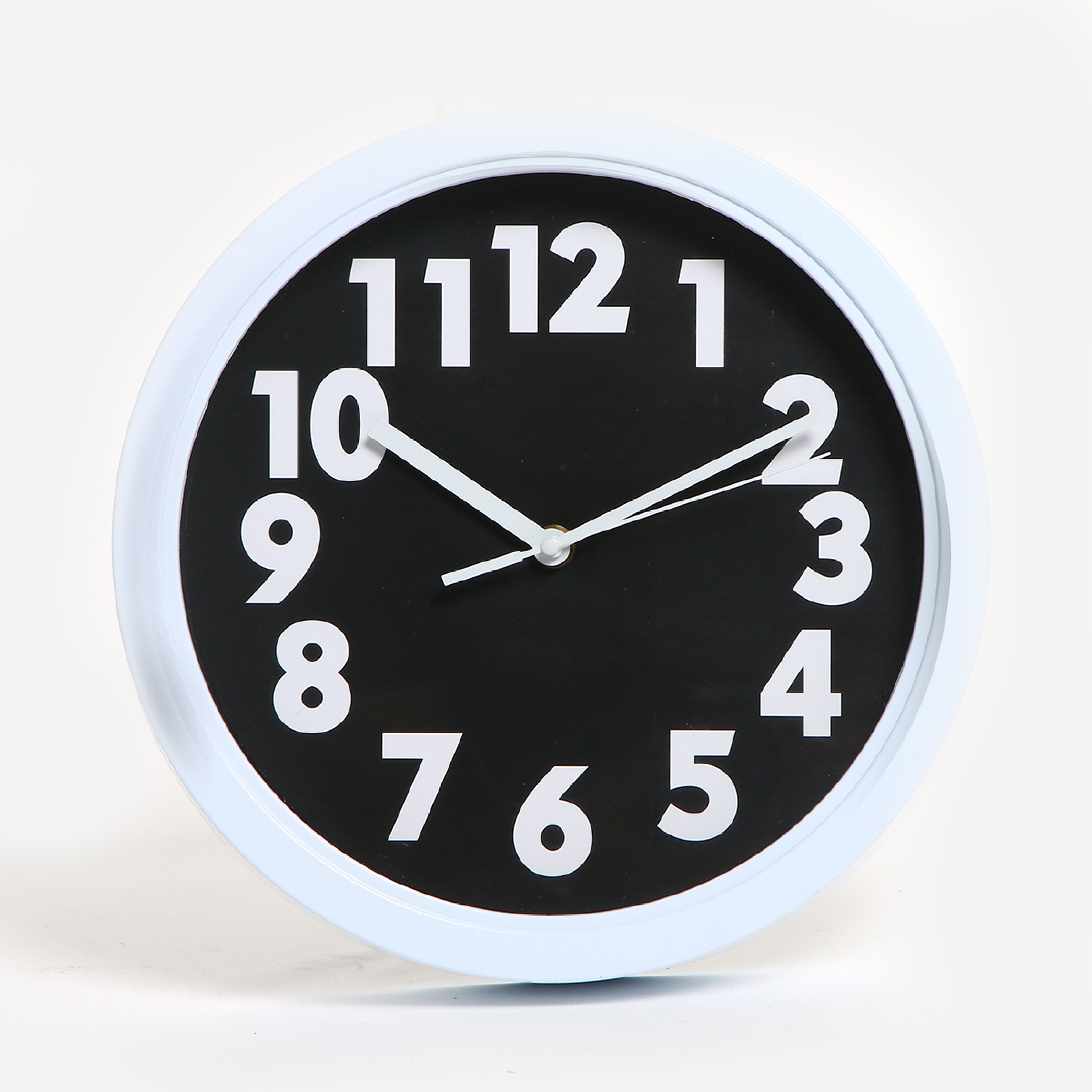 Hosh Round Wall Clock JH6415 (White) - 11in