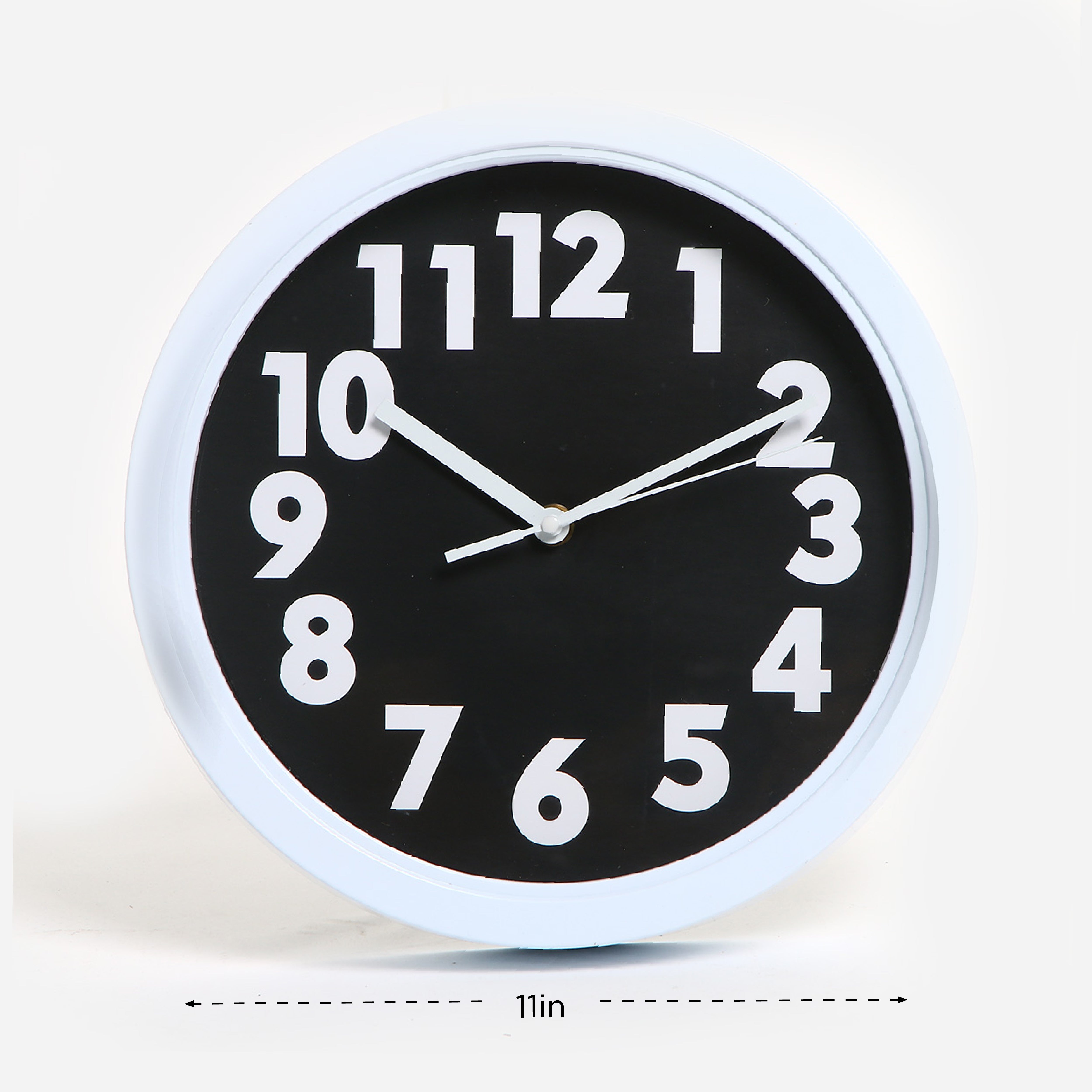 Hosh Round Wall Clock JH6415 (White) - 11in