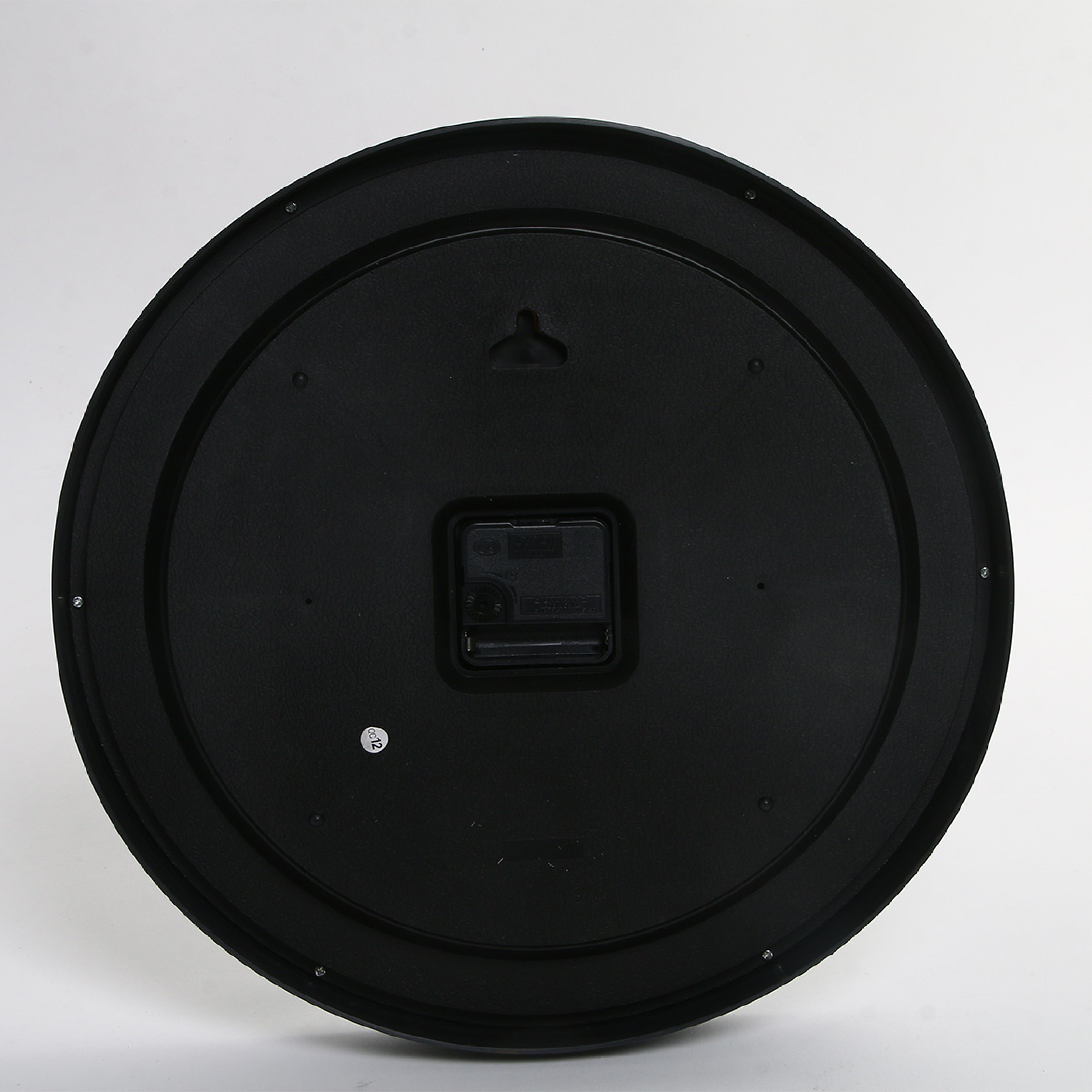Hosh Round Wall Clock JH6303 (Black) - 14in