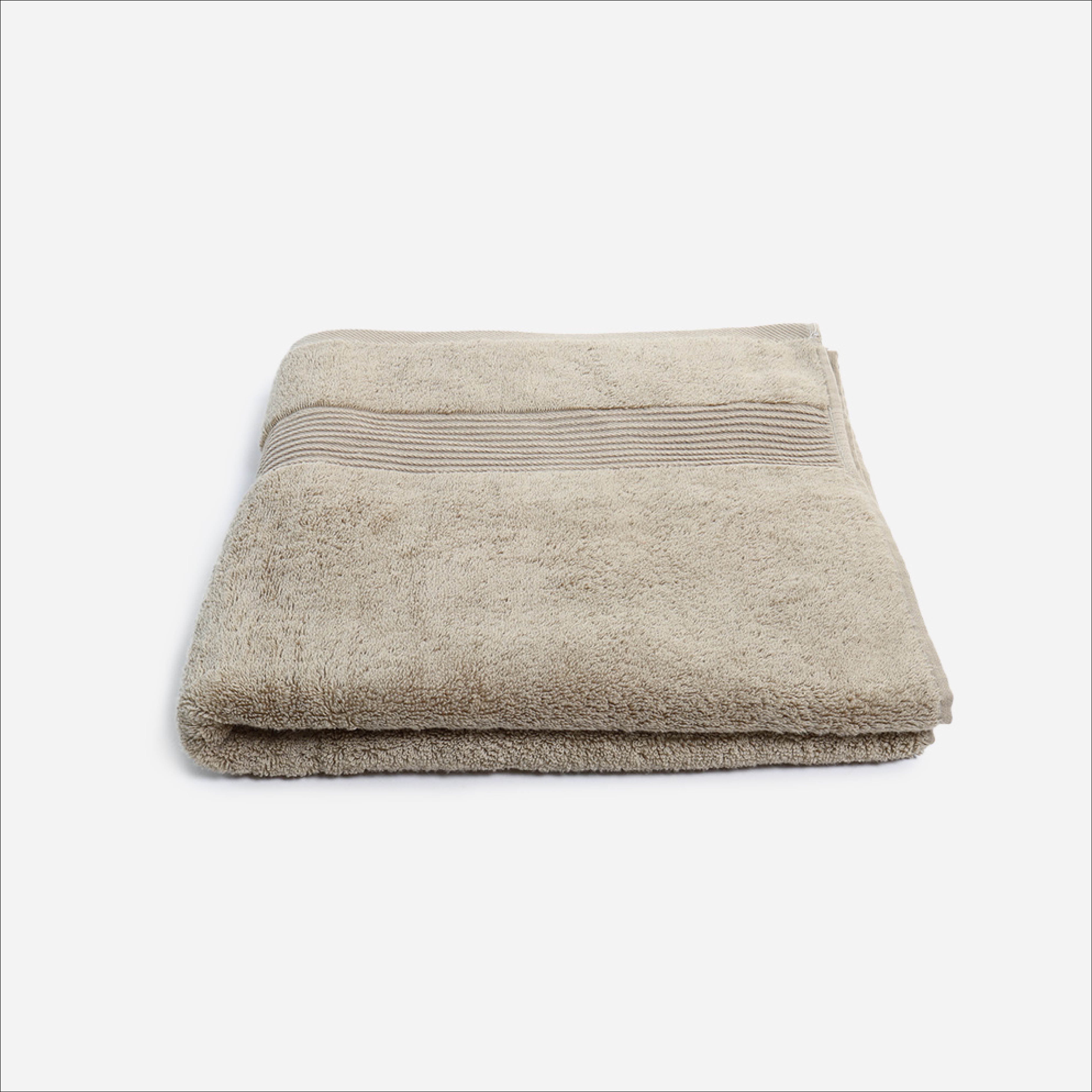 Hosh Combed Cotton Bath Towel - Eucalyptus Gray