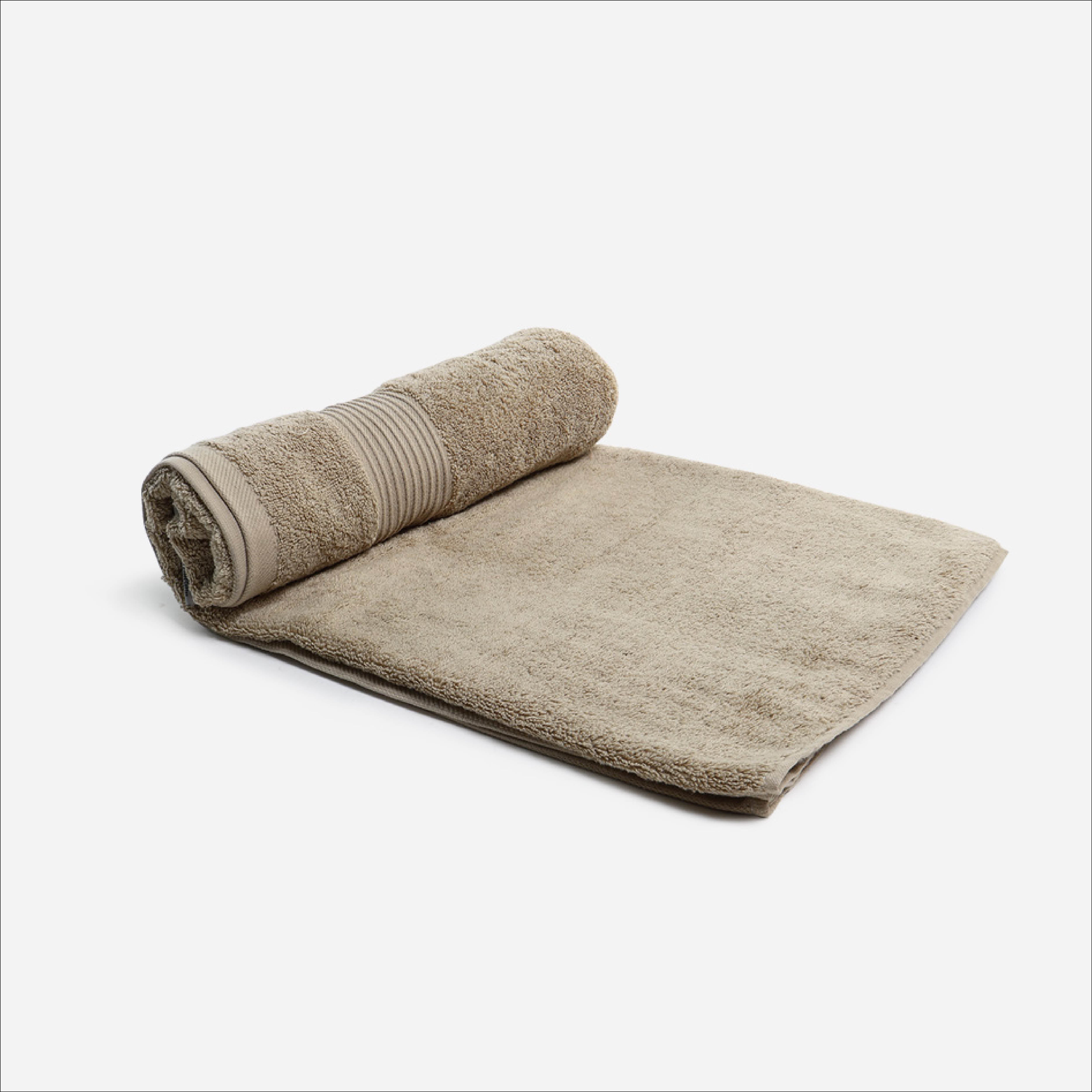Hosh Combed Cotton Bath Towel - Eucalyptus Gray