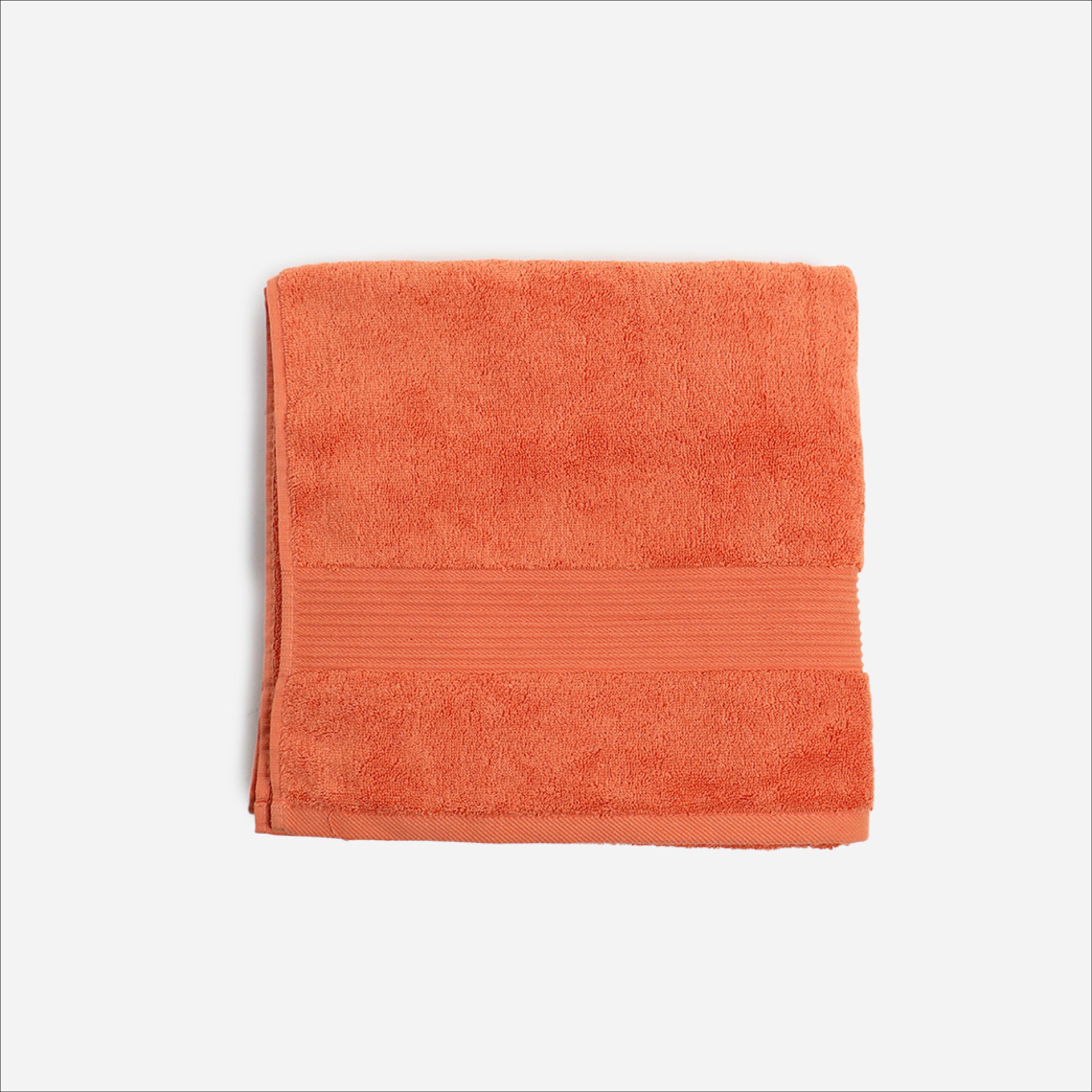 Hosh Combed Cotton Bath Towel - Arabesque Clay