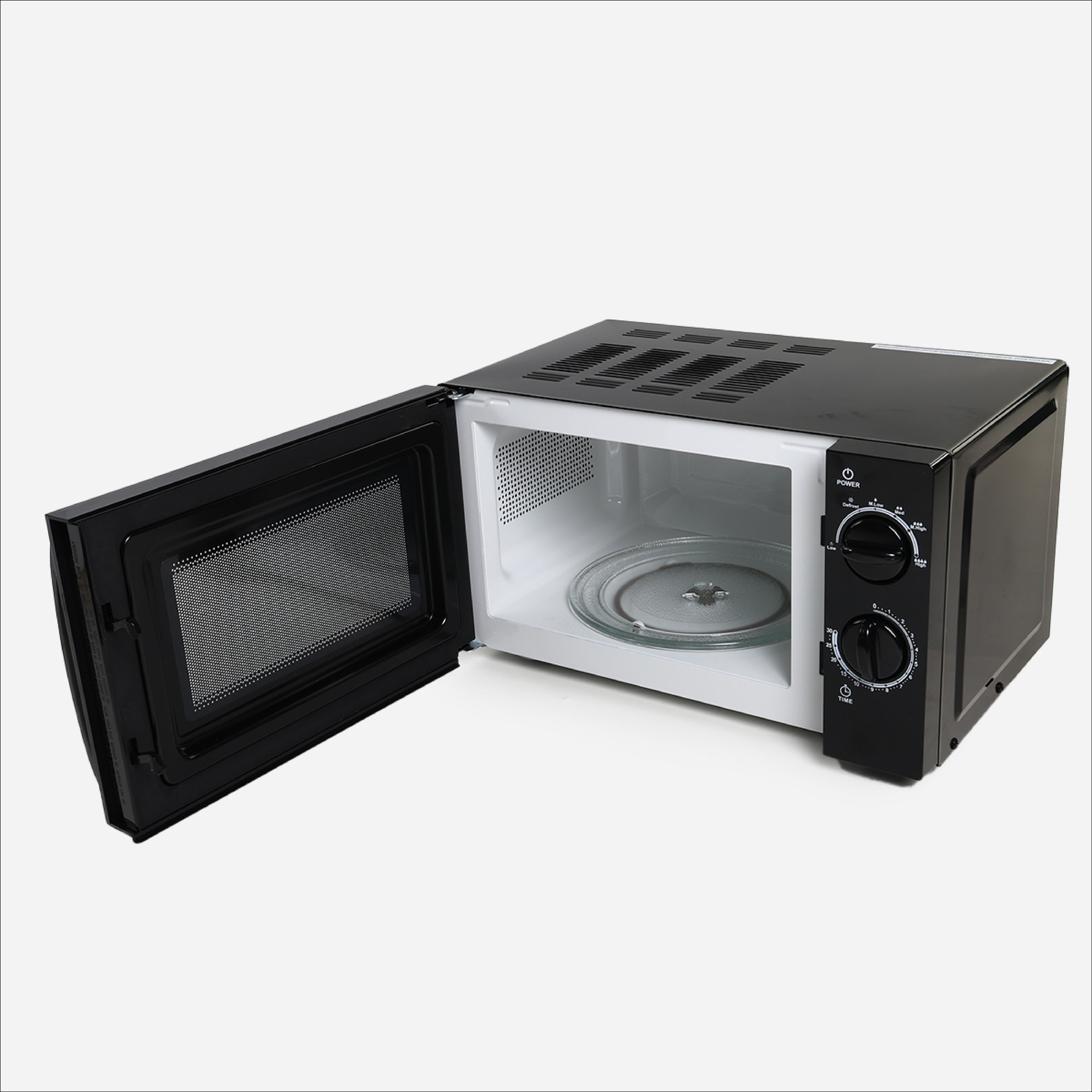 American Home Microwave Oven (Black)- 20L