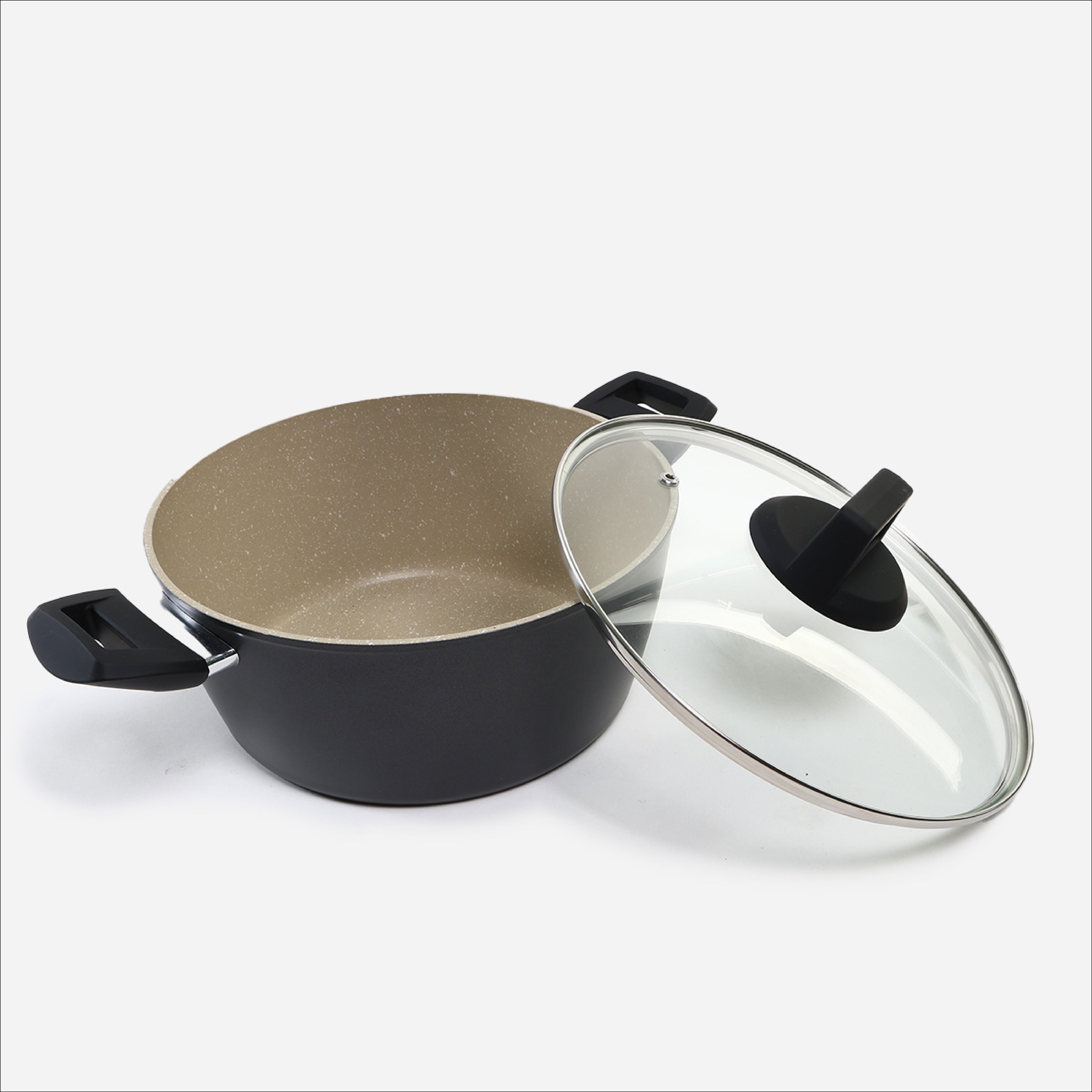Masflex Marble Forged Induction Casserole CO-C24 - 24cm