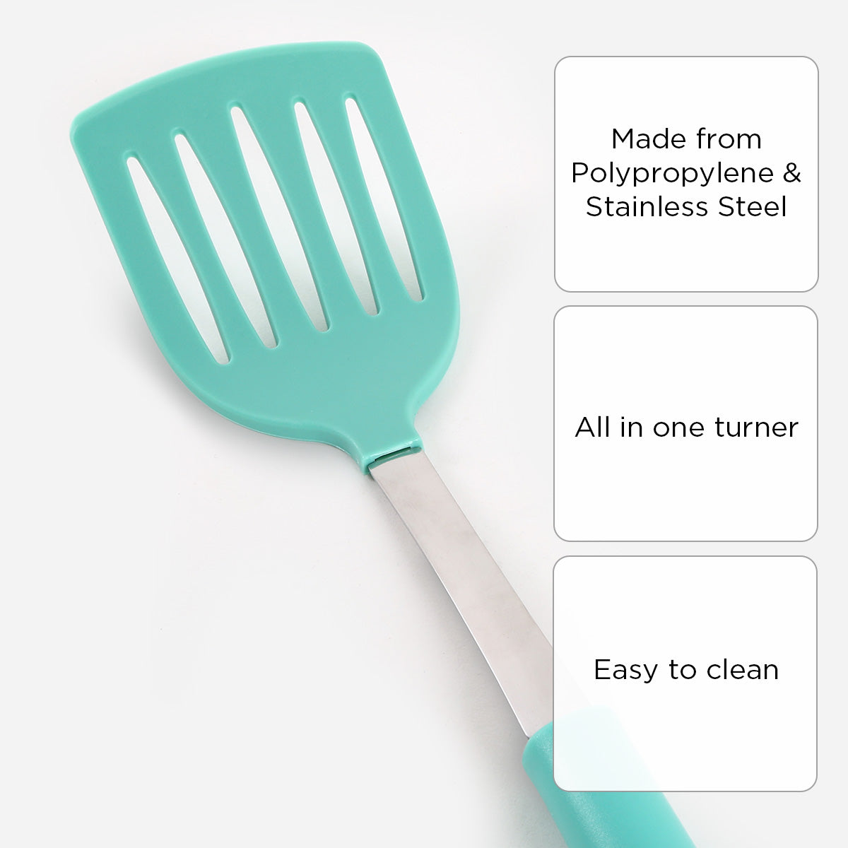 Martha Stewart Drexler Slotted Turner - Teal