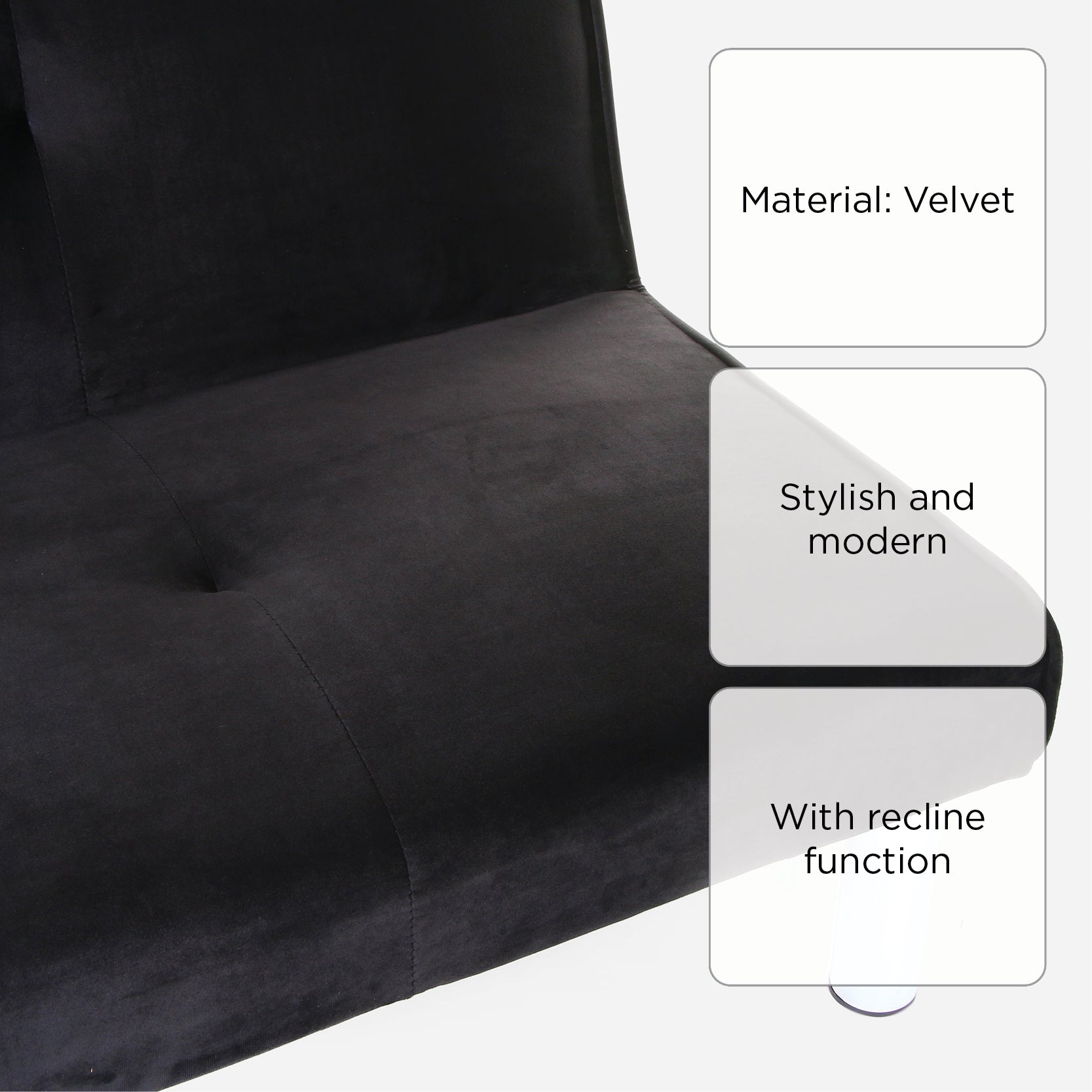 SM Home Sierra Sofabed - Black