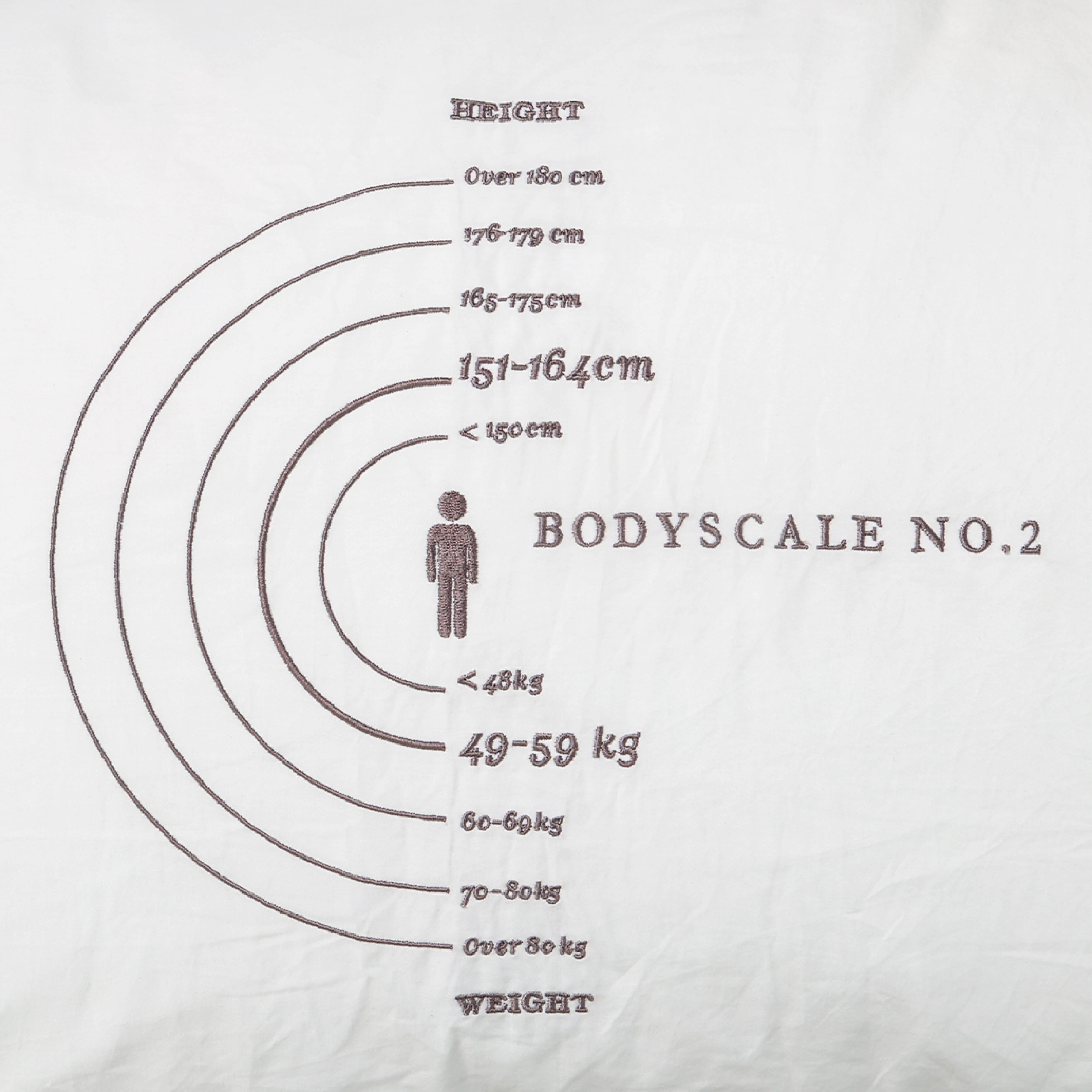 Mr. Big Body Scale Pillow #2 W CV - White