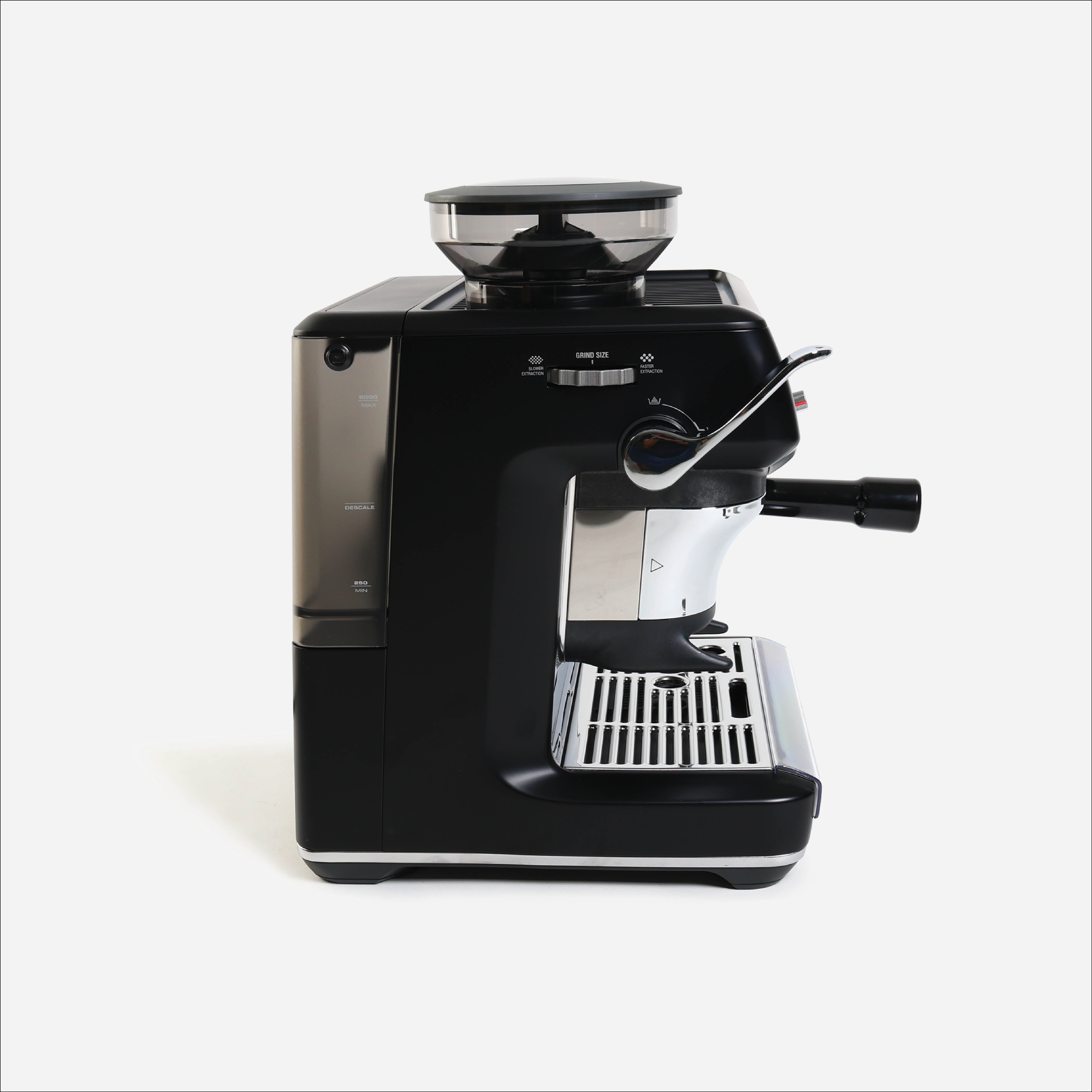 Breville Barista Express Impress  BES376BTR Espresso Machine - Black Truffle