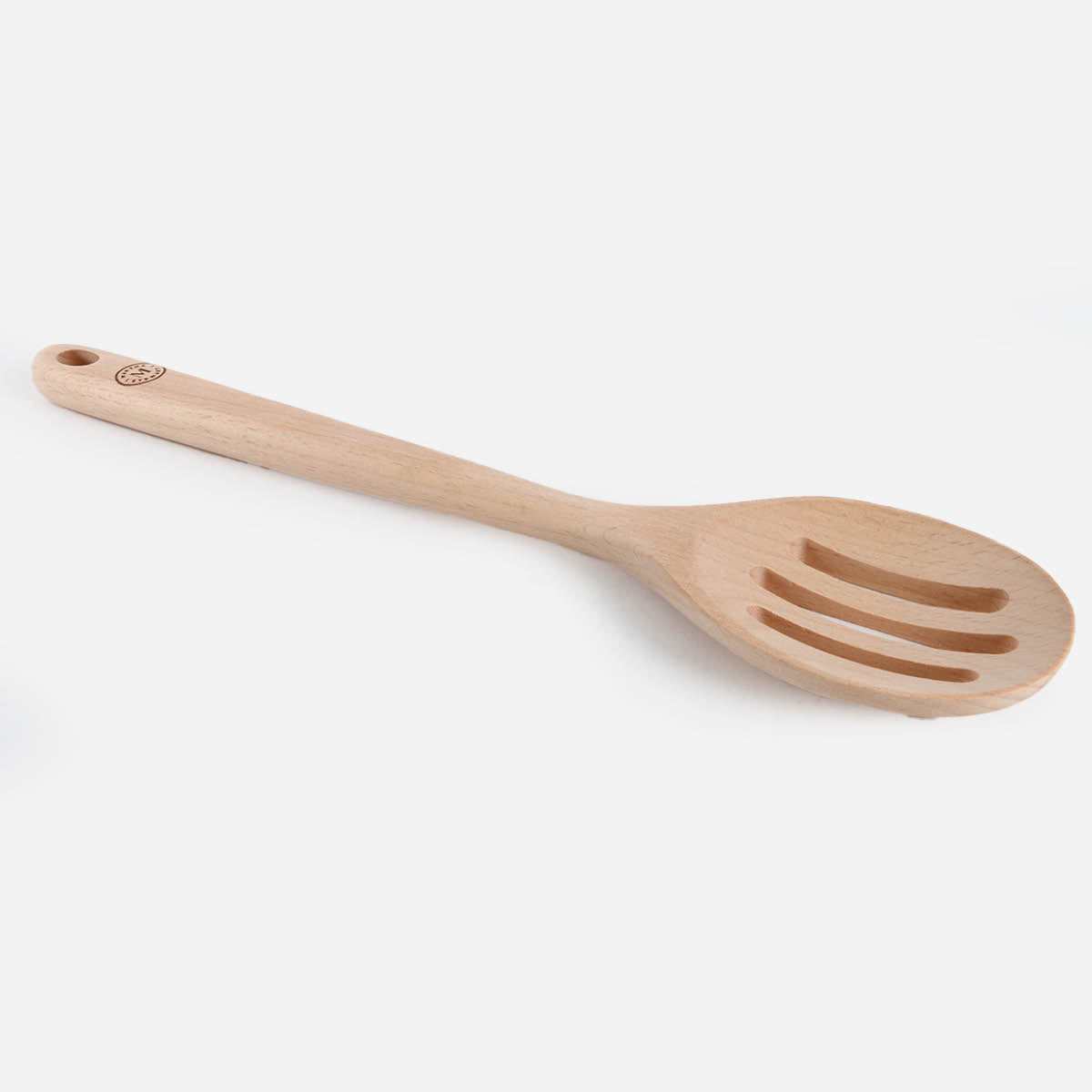 Martha Stewart Bainford Oversized Wooden Slotted Spoon