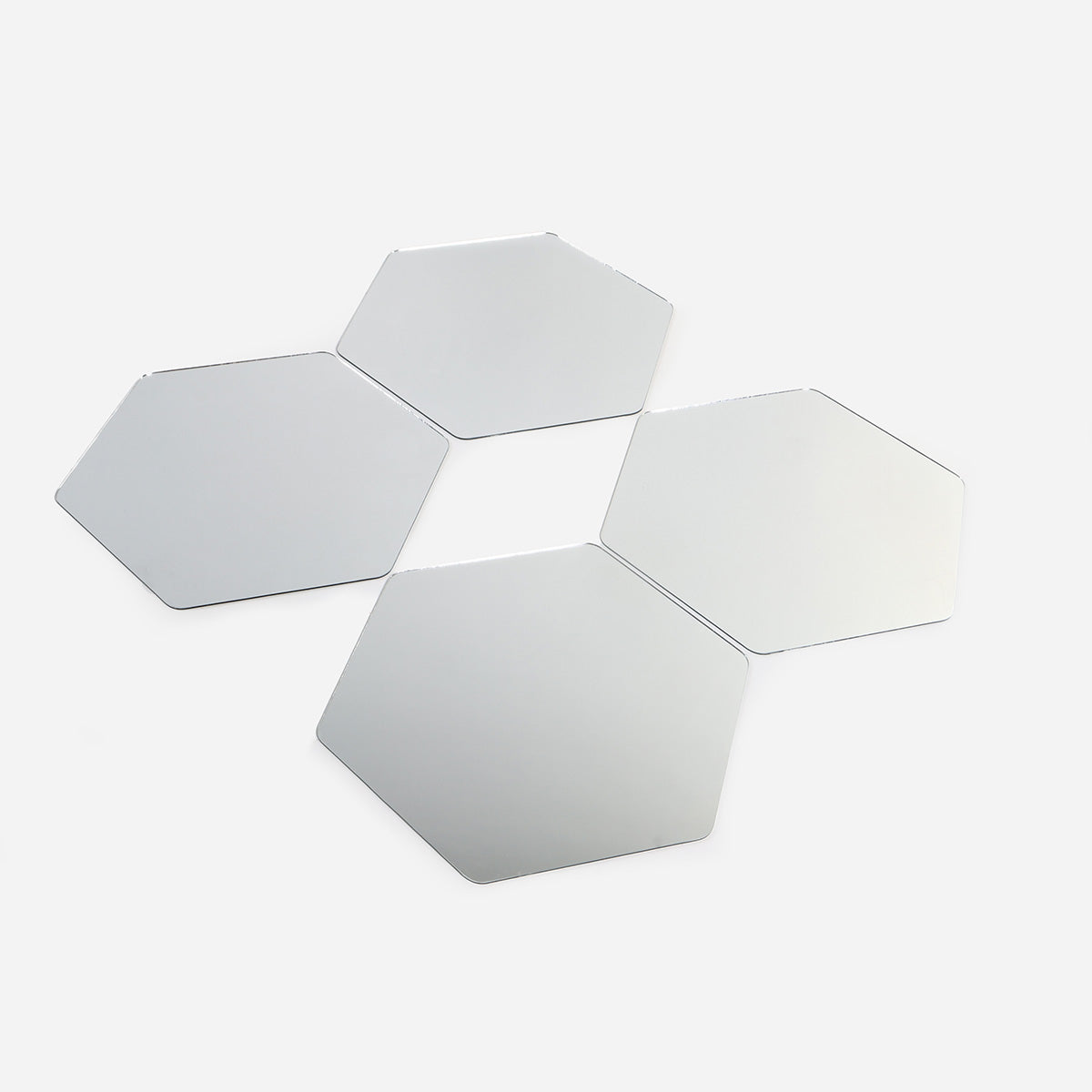 Hosh Set of 4 Hexagon Mirror - Large