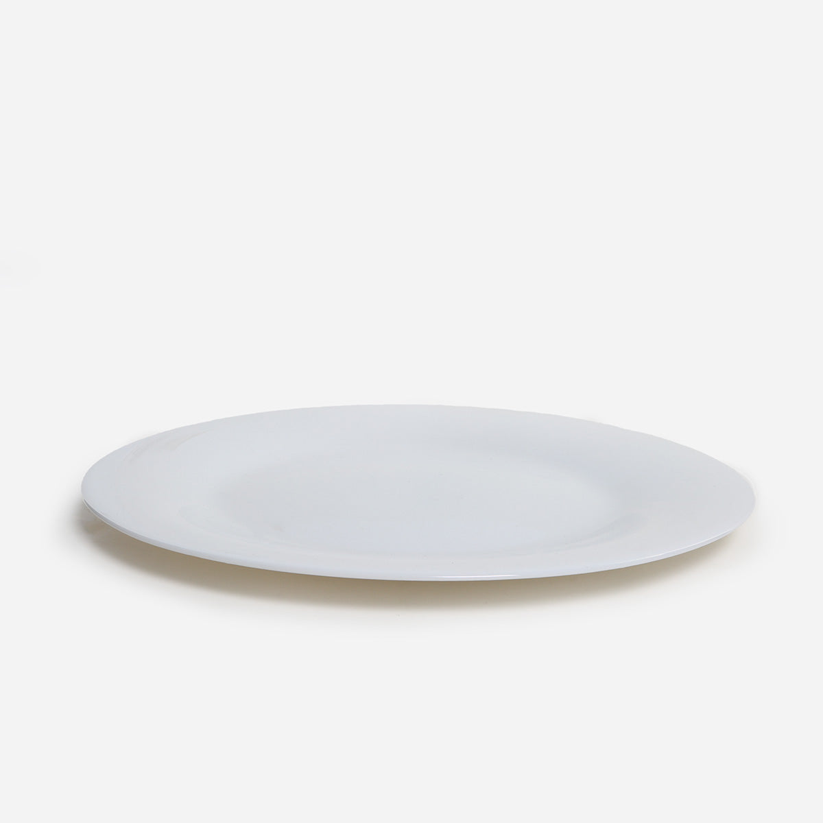 Bellagio Round Dinner Plate (White) - 10in