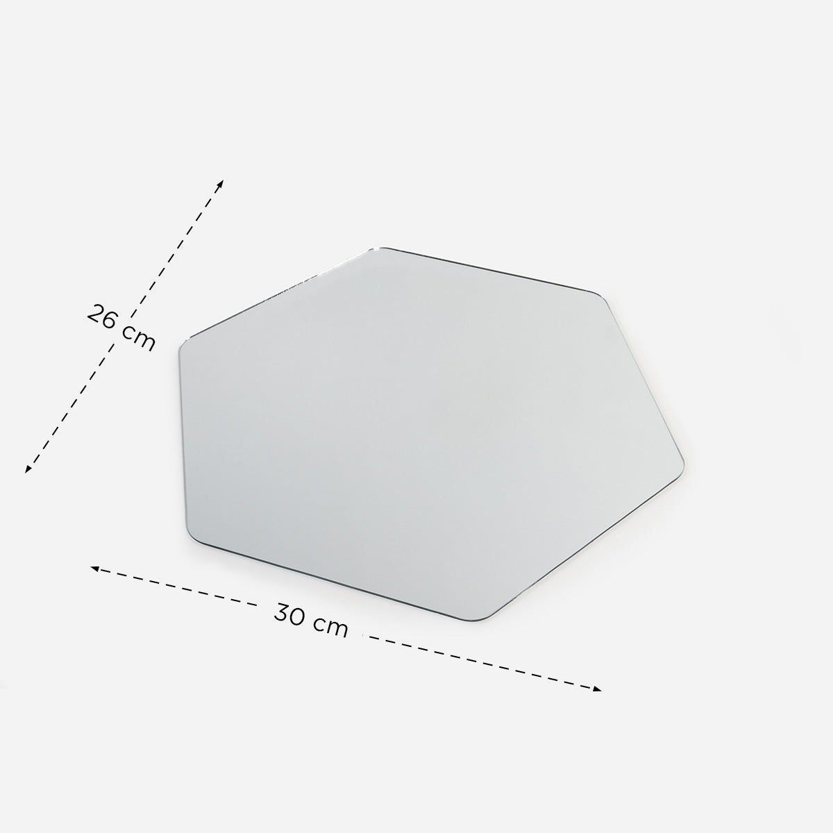Hosh Set of 4 Hexagon Mirror - Large