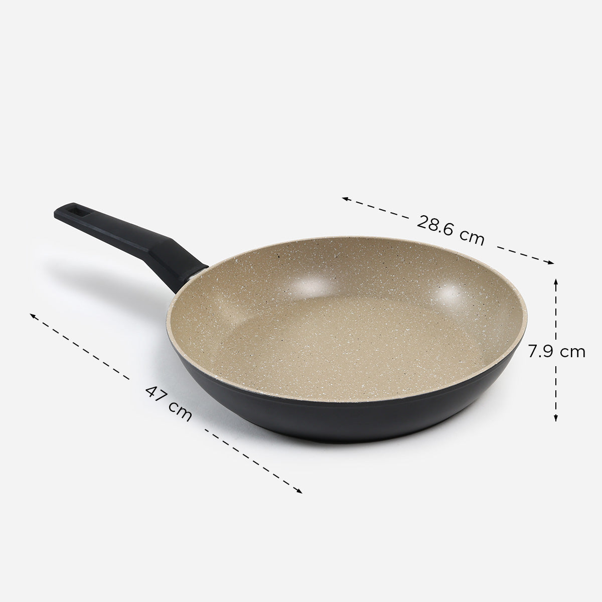 Masflex Marble Forged Induction Frypan CO-FP28 - 28cm