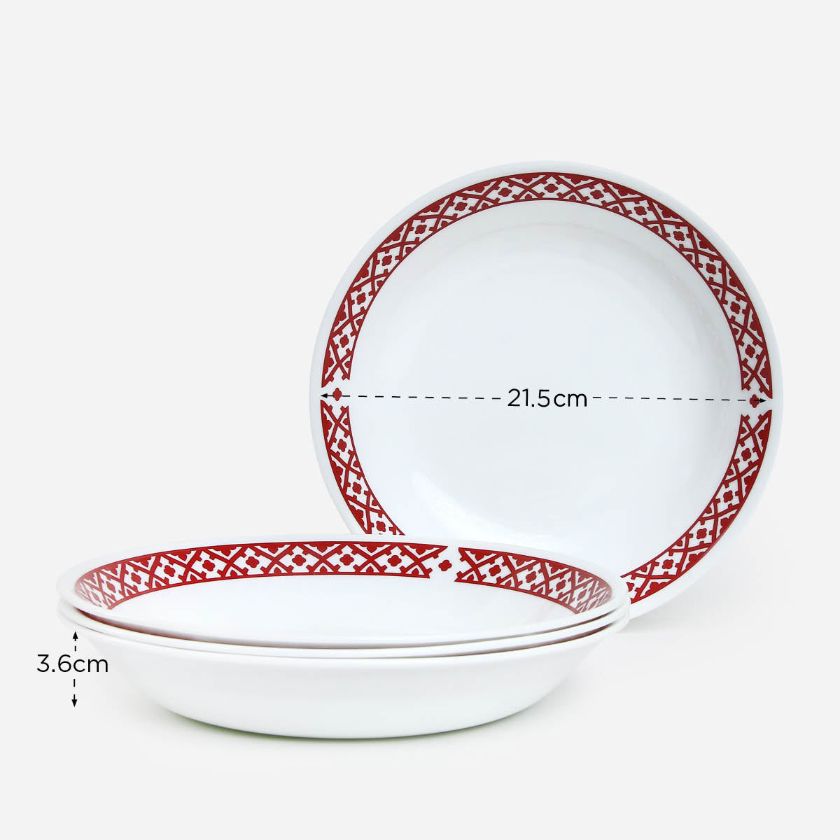 Corelle 4-Piece Soup Plate - Venetian Evening