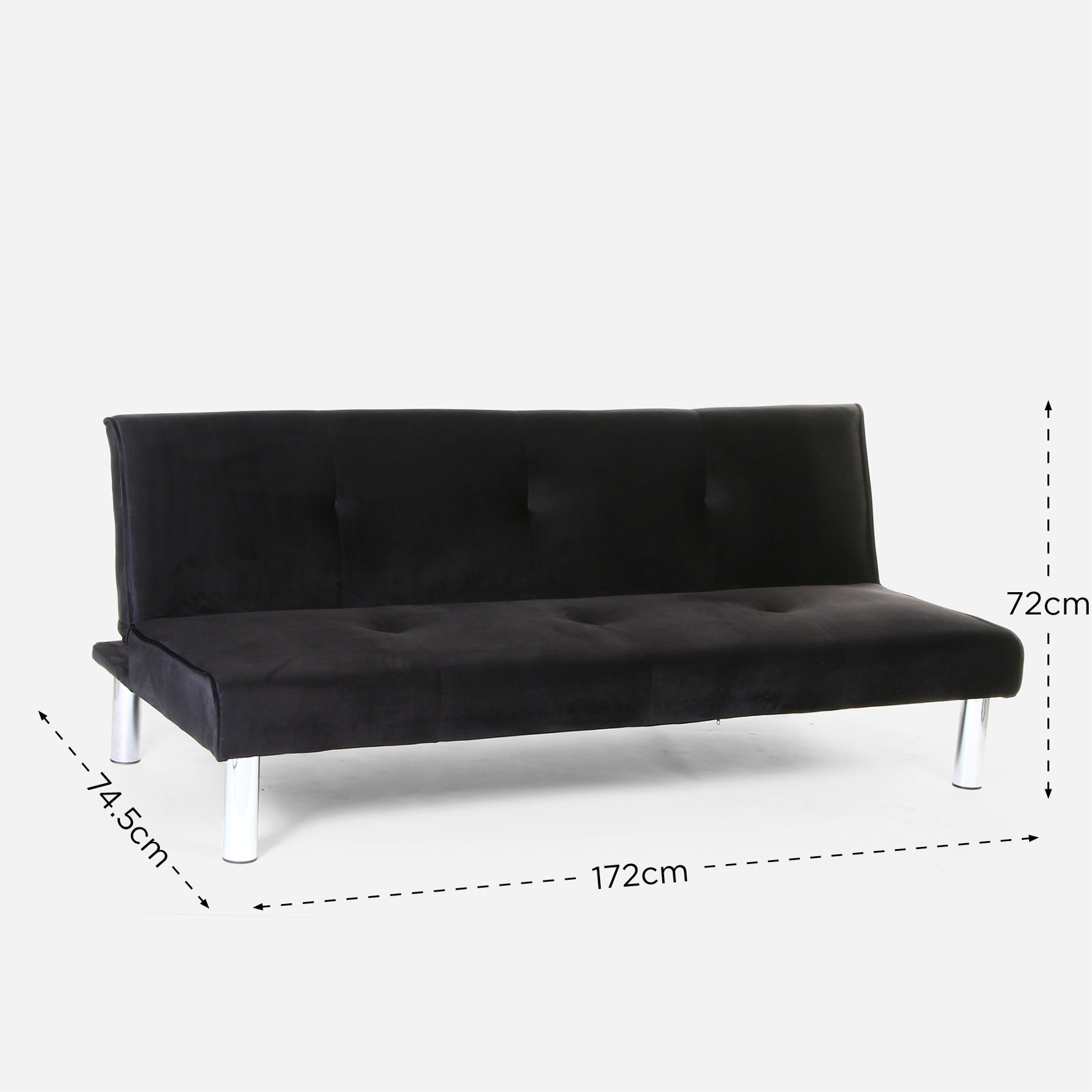SM Home Sierra Sofabed - Black
