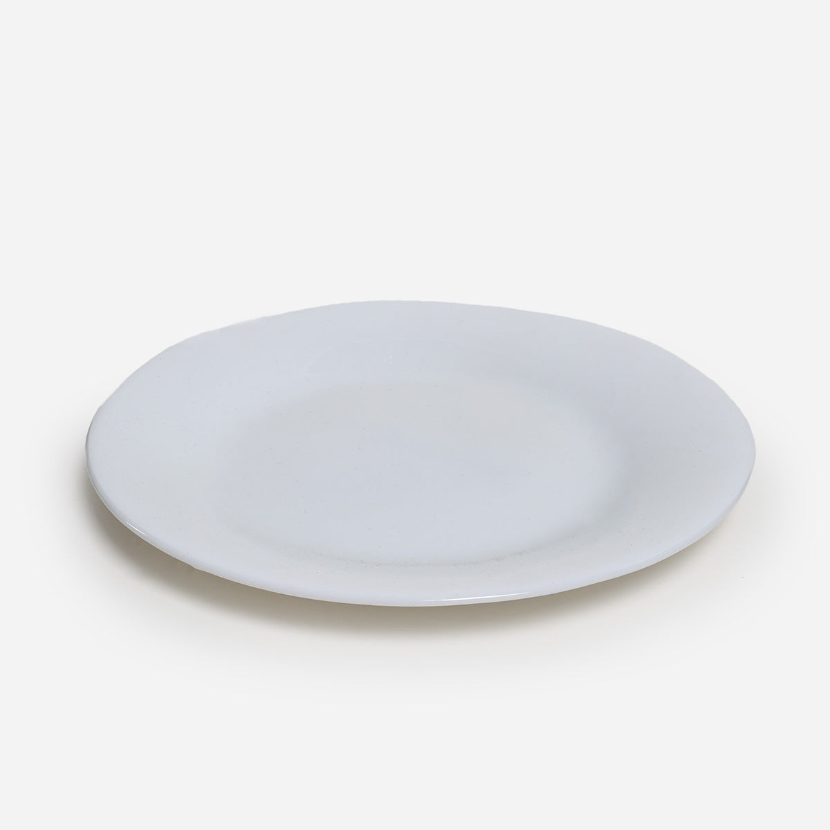Bellagio Round Dinner Plate (White) - 7in