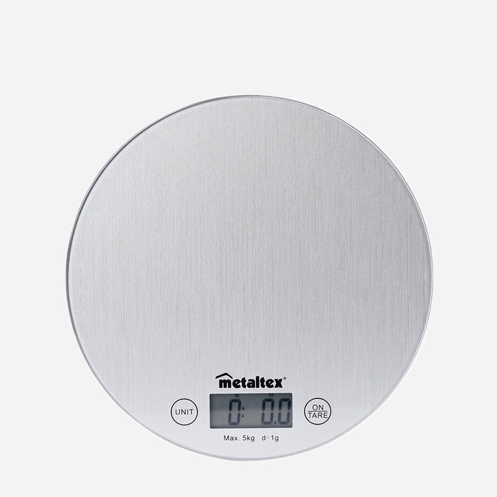 Metaltex Round Digital Kitchen Scale