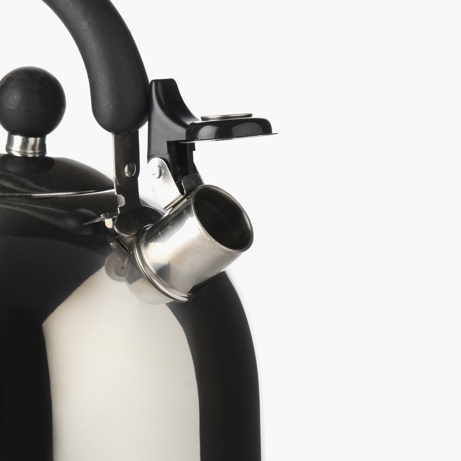 Omega Stainless Steel Whistling Kettle - 4L