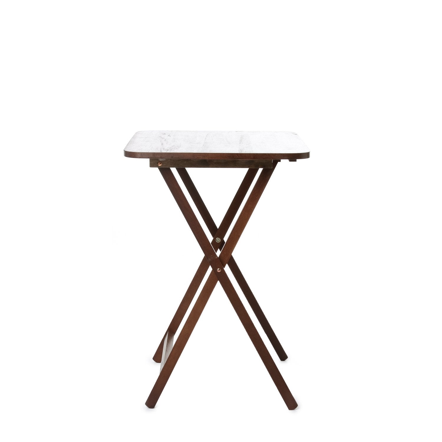 SM Home Personal Folding Table - Walnut