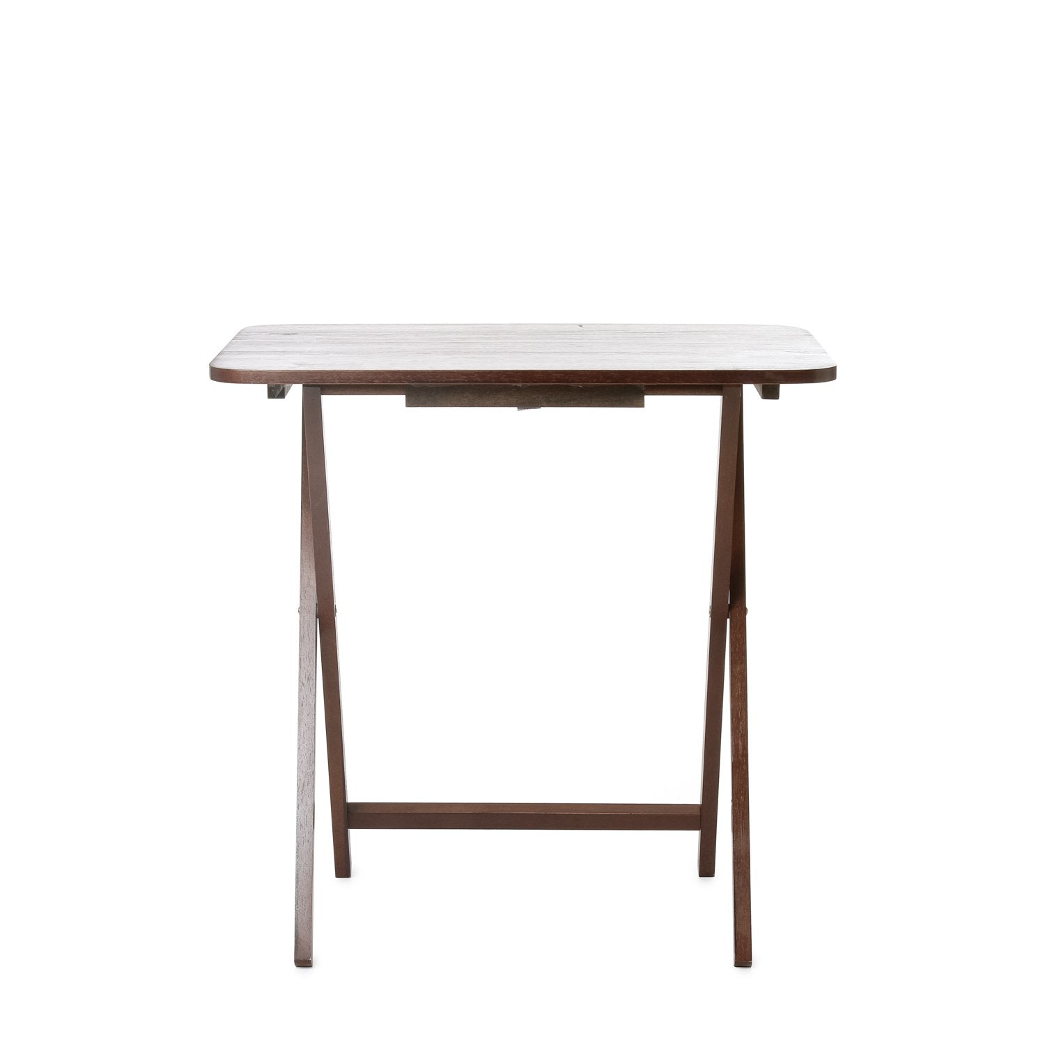 SM Home Personal Folding Table - Walnut