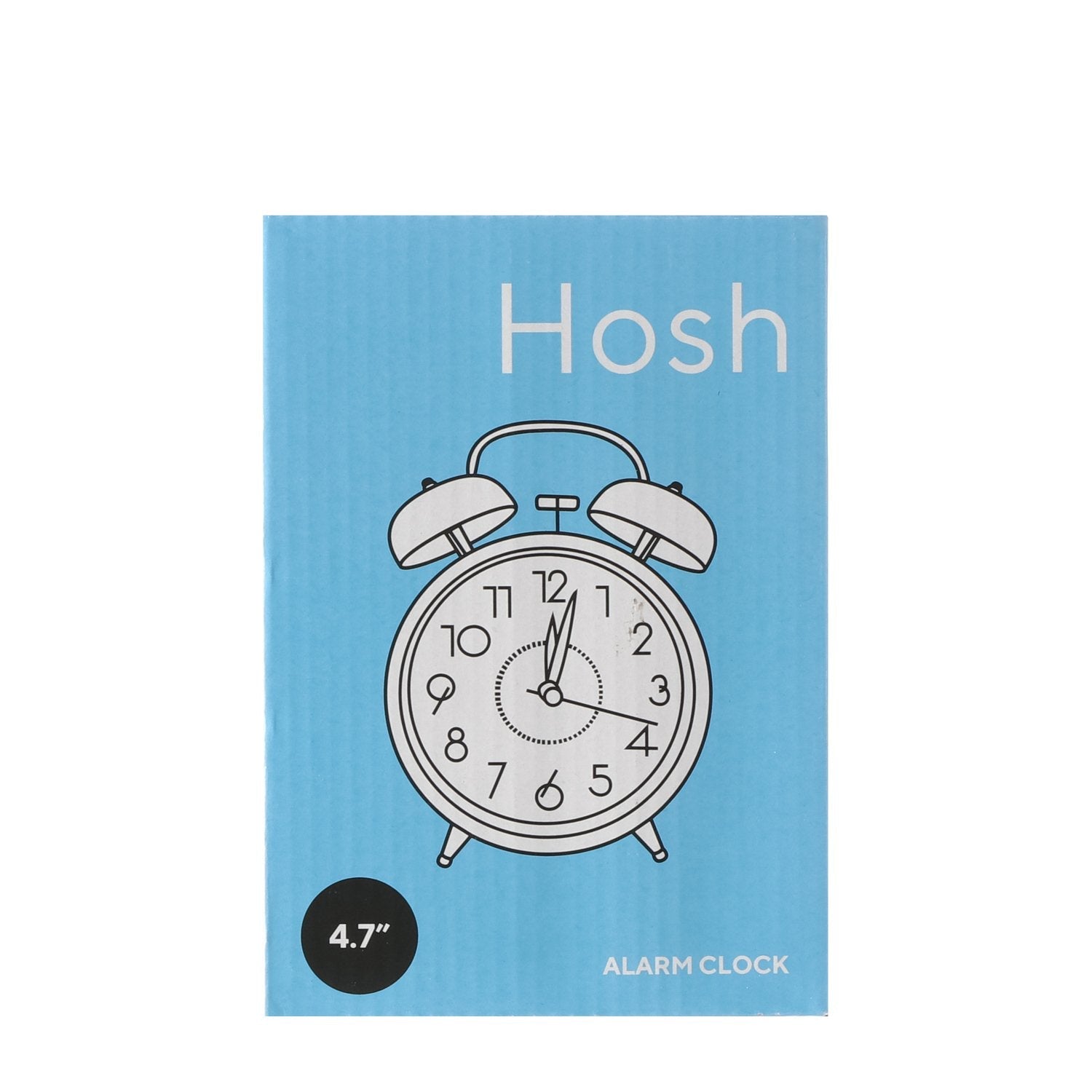 Hosh Basic Black Large Twin Bell