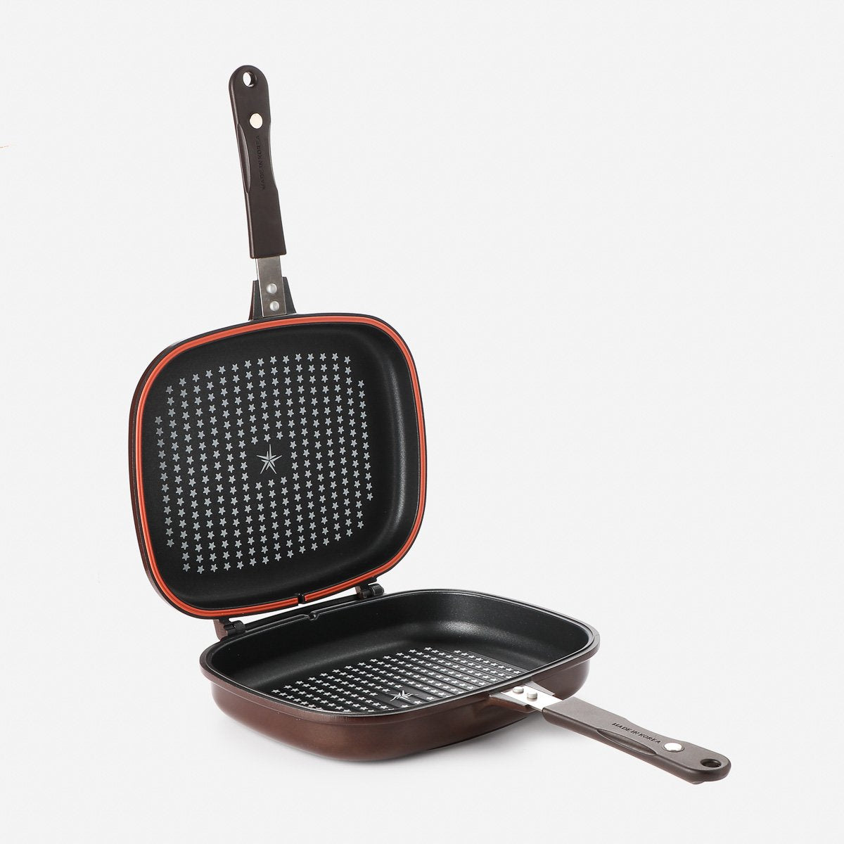 Happycall Diamond Double Pan Jumbo Grill Pan