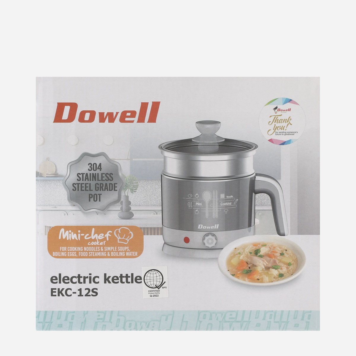 Dowell Electric Kettle EKC-12S