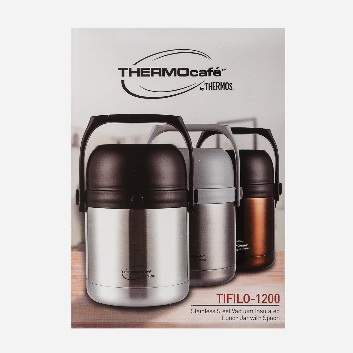 Thermos Lunch Set Tifilo 1200 - Silver