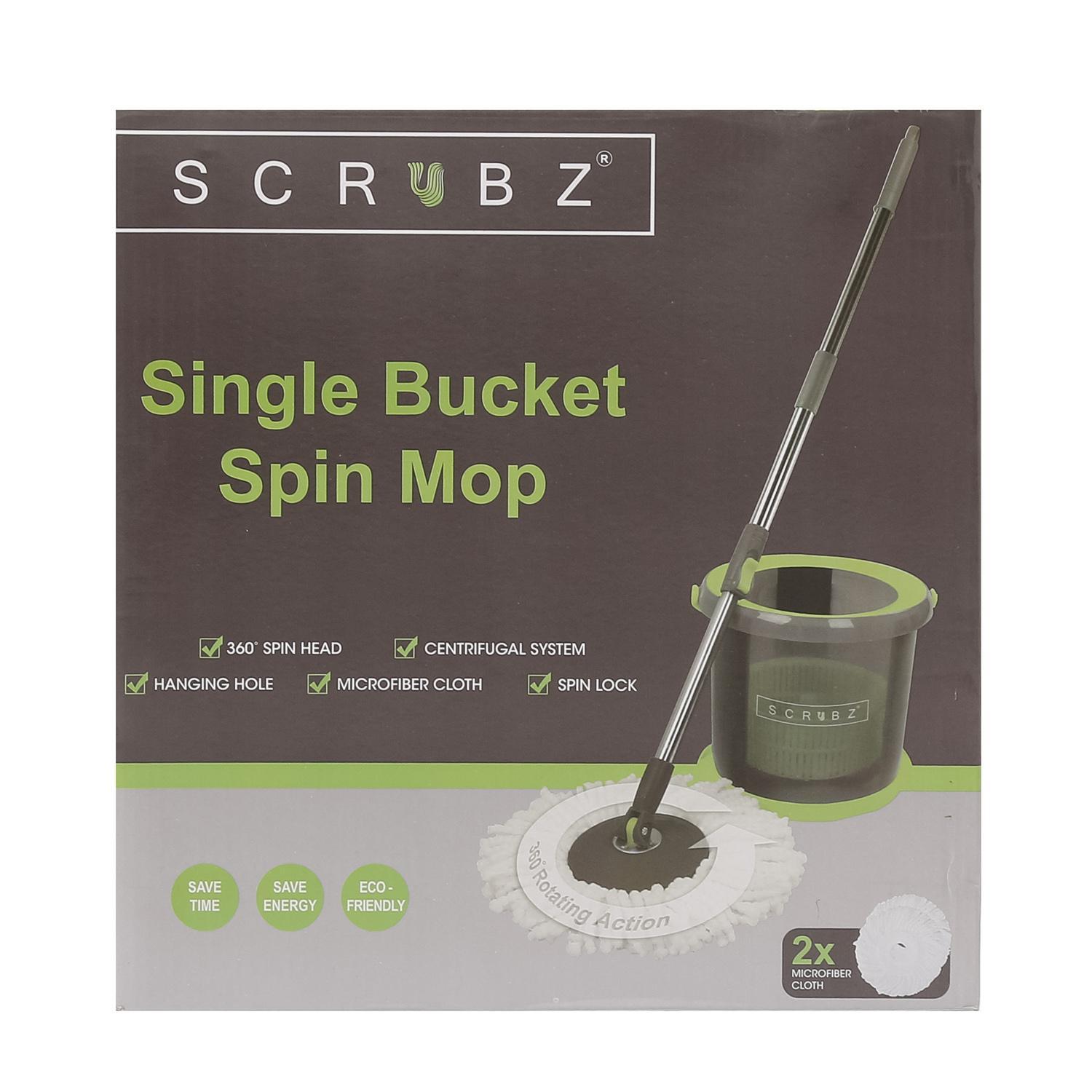 Scrubz Single Bucket Spin Mop