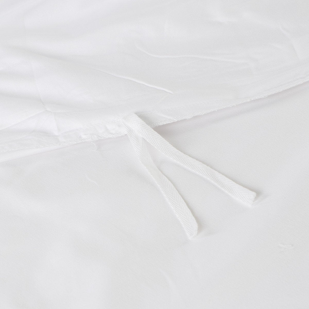 Elle Decor Plaine Full Size Duvet Cover 80x90in. - White