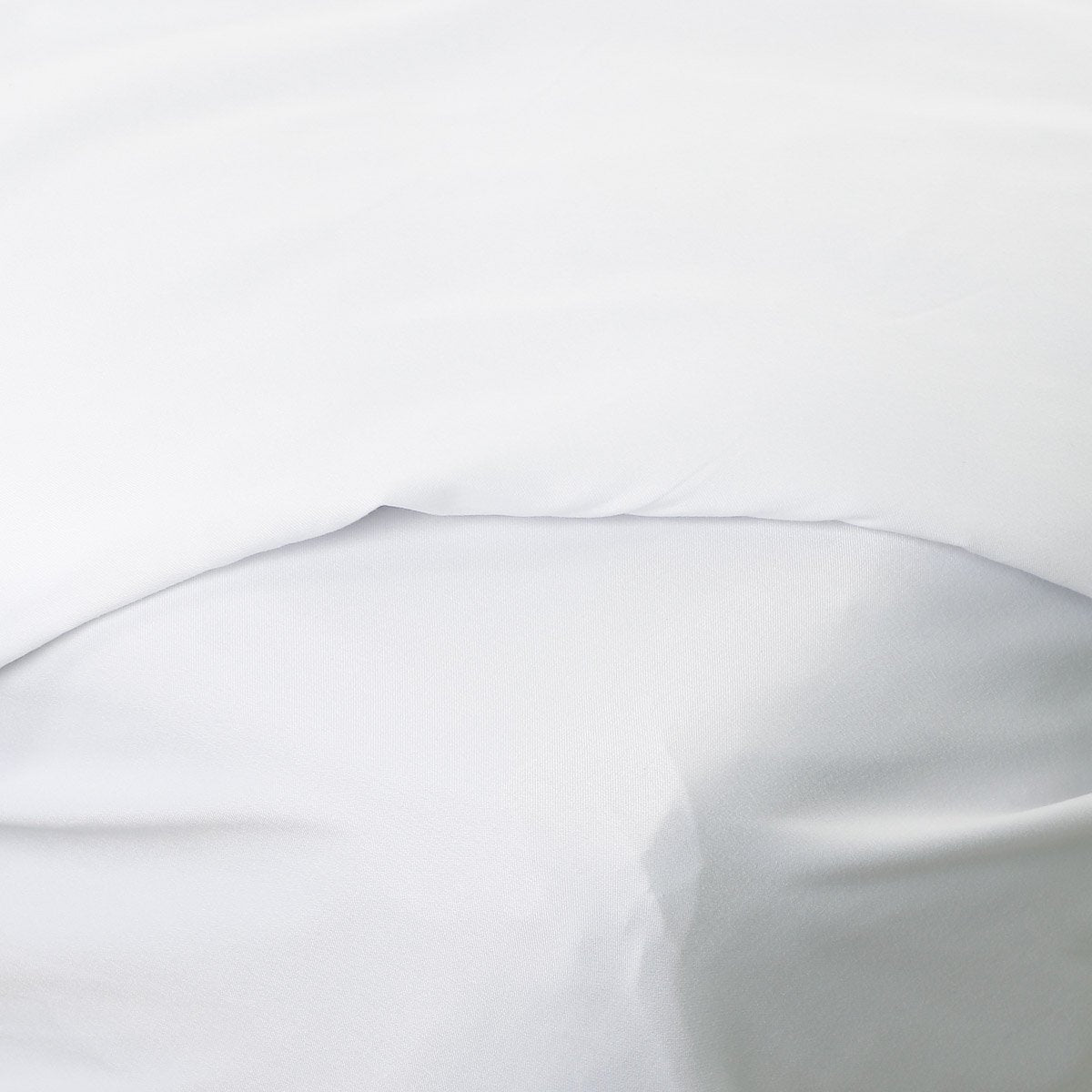 Elle Decor Plaine Full Size Duvet Cover 80x90in. - White