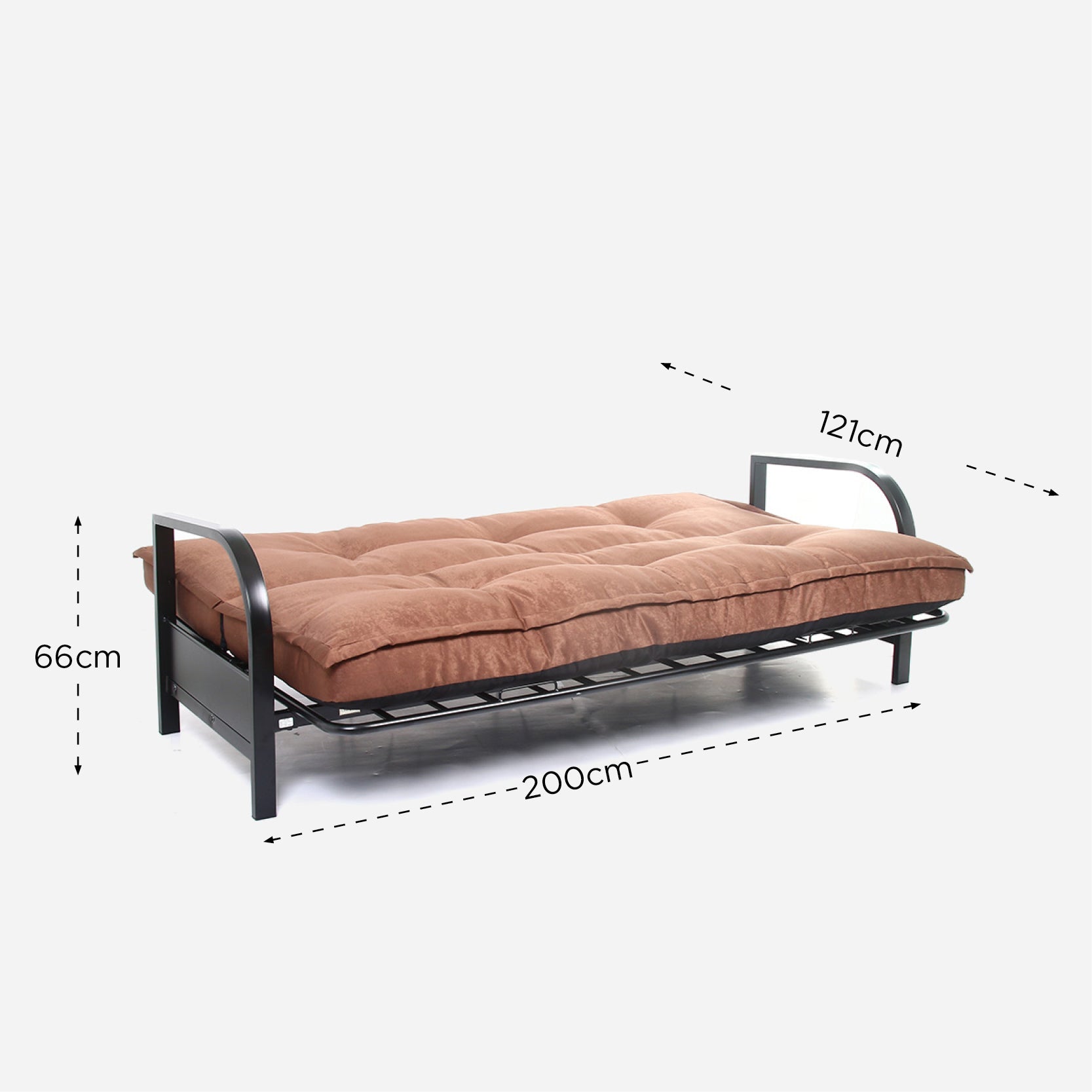 SM Home Crescendo Sofa Bed - Brown