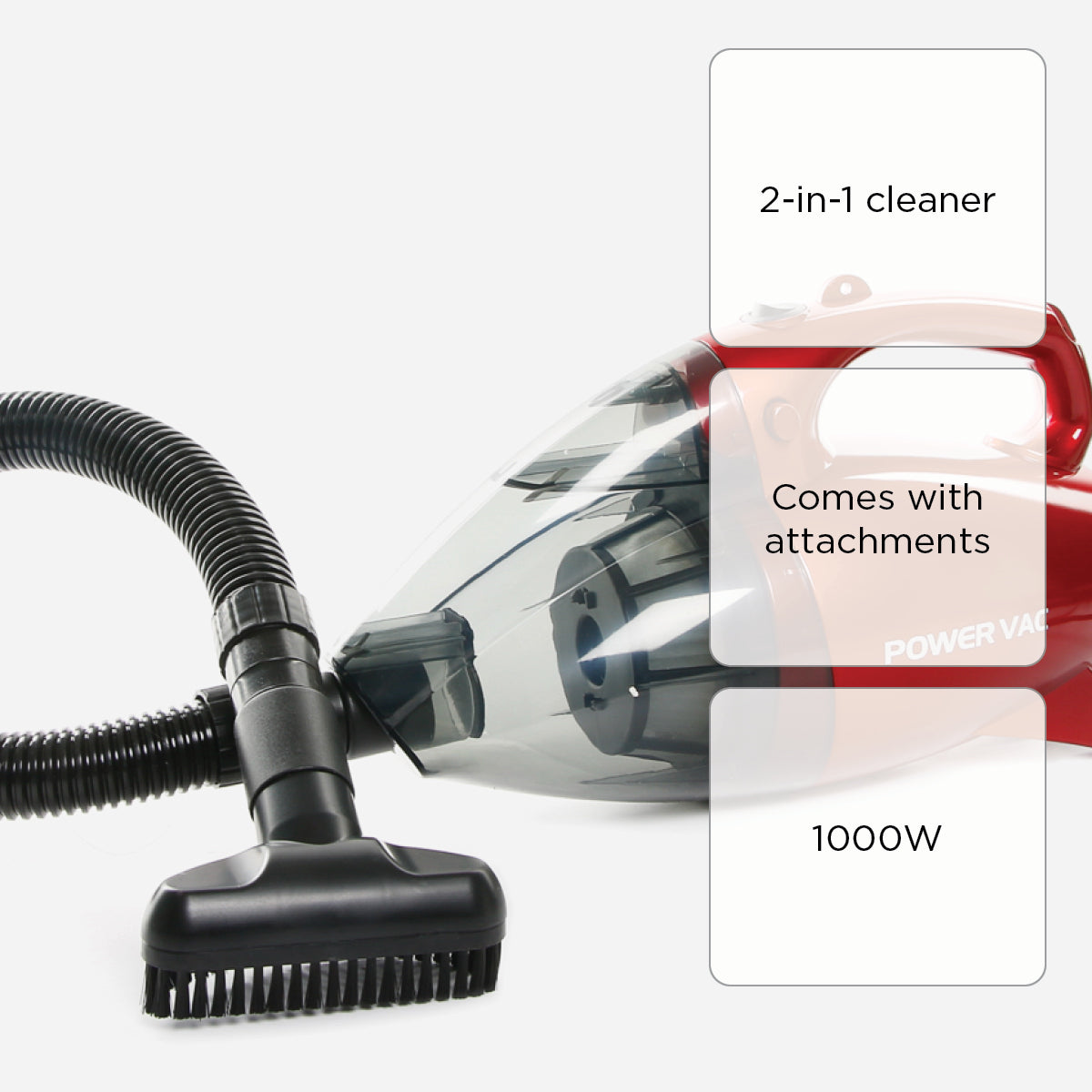 JML Power Vac - Red