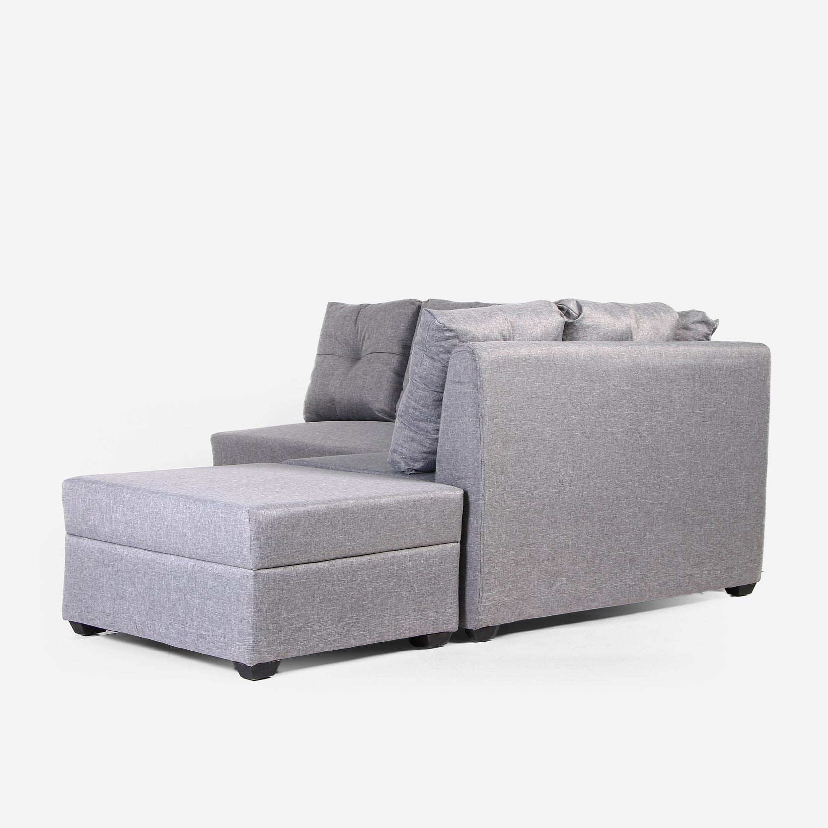 SM Home Cheer Sectional Sofa Set - Warner Ash