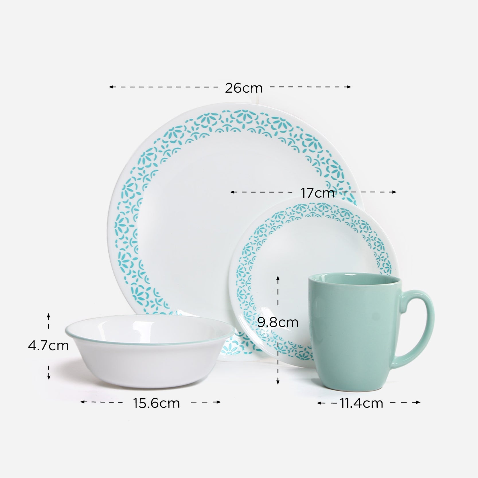 Corelle 16-Piece Classic Dinnerware Set - Bay Garden