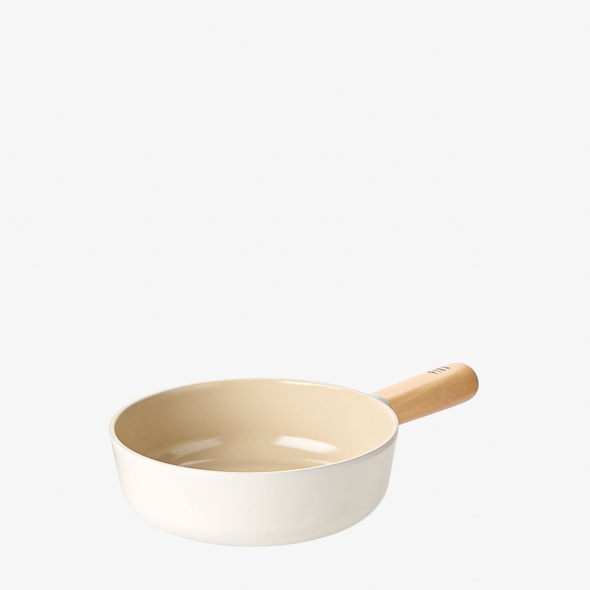Neoflam Fika Cast Aluminum Petit Wok 18cm - Sahara Sand