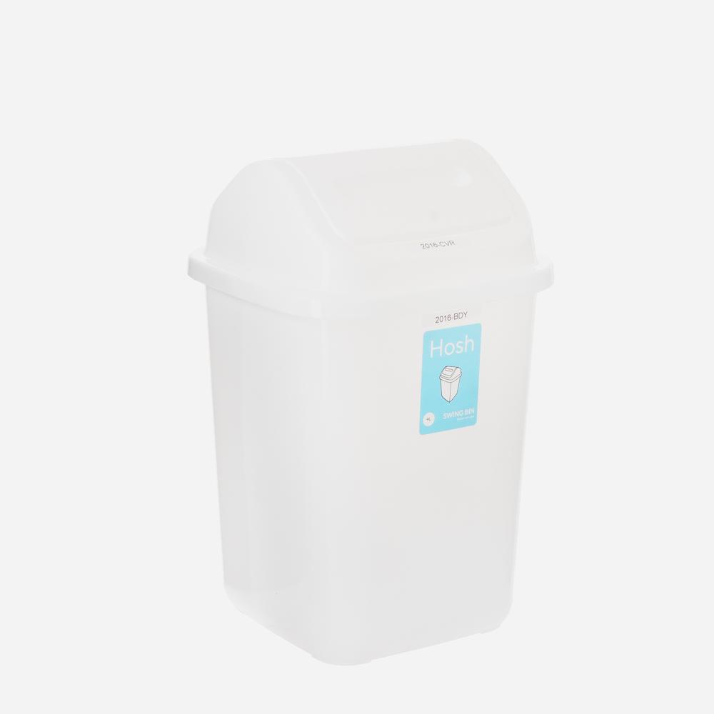 Hosh Swing Bin 9L – White