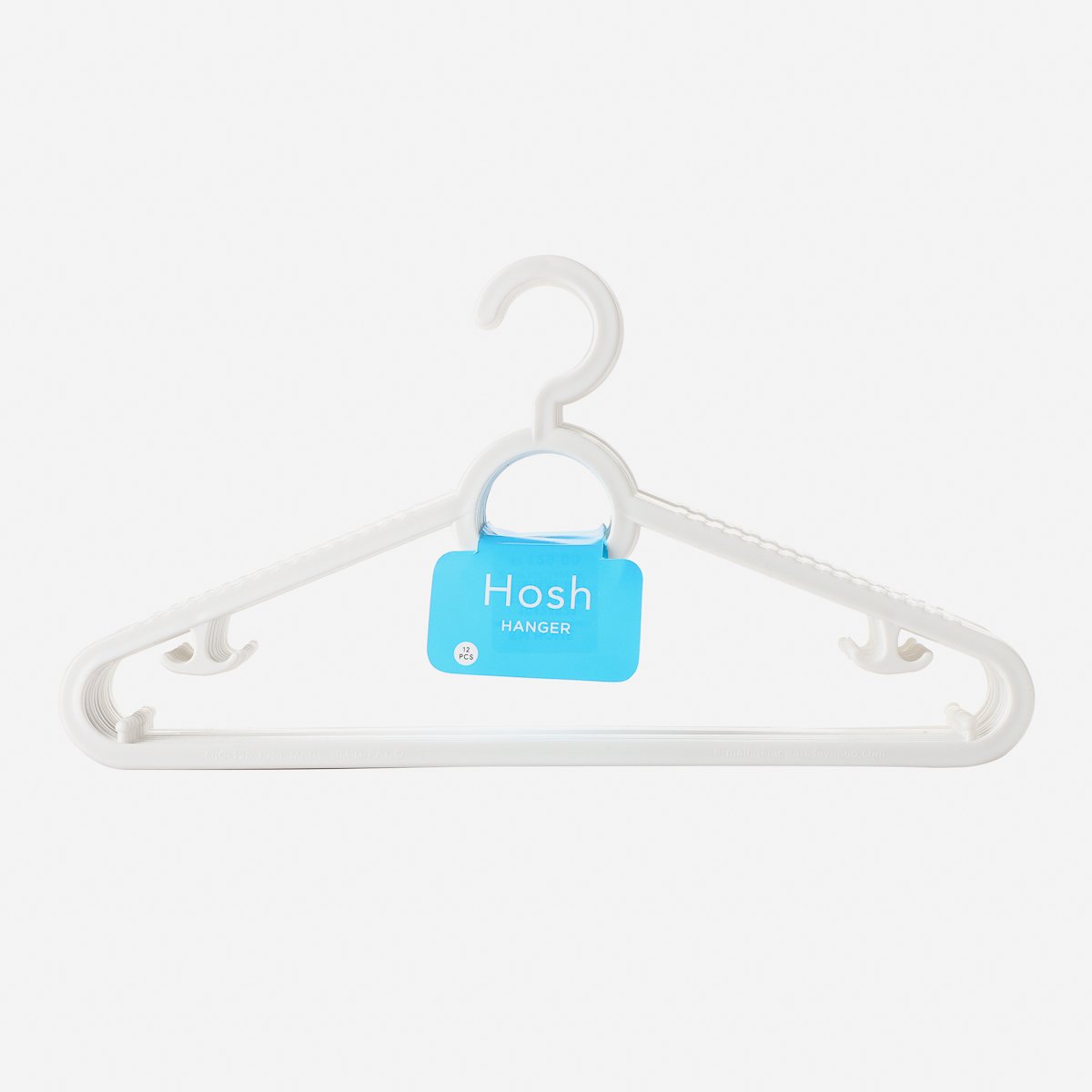 Hosh 12-Piece Baby Hanger Set – White