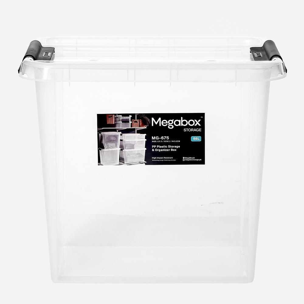 Megabox MG 675 Storage Box 56L – Clear