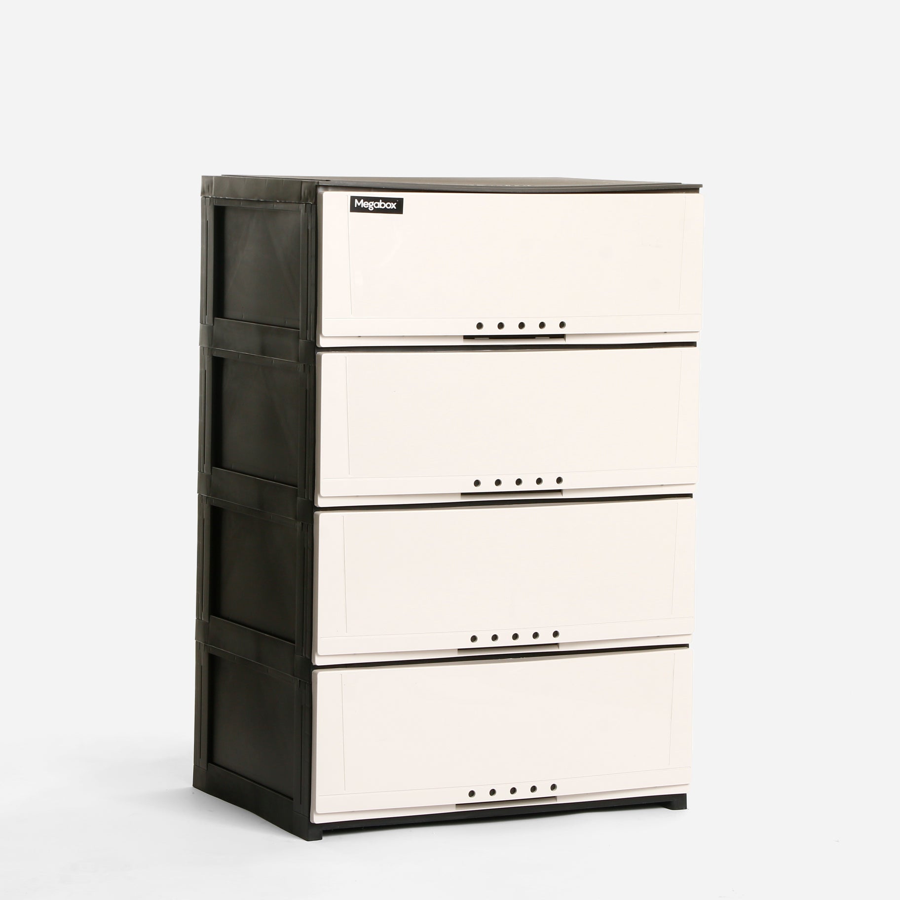 Megabox Modish Drawer (Beige) - 4 Layers