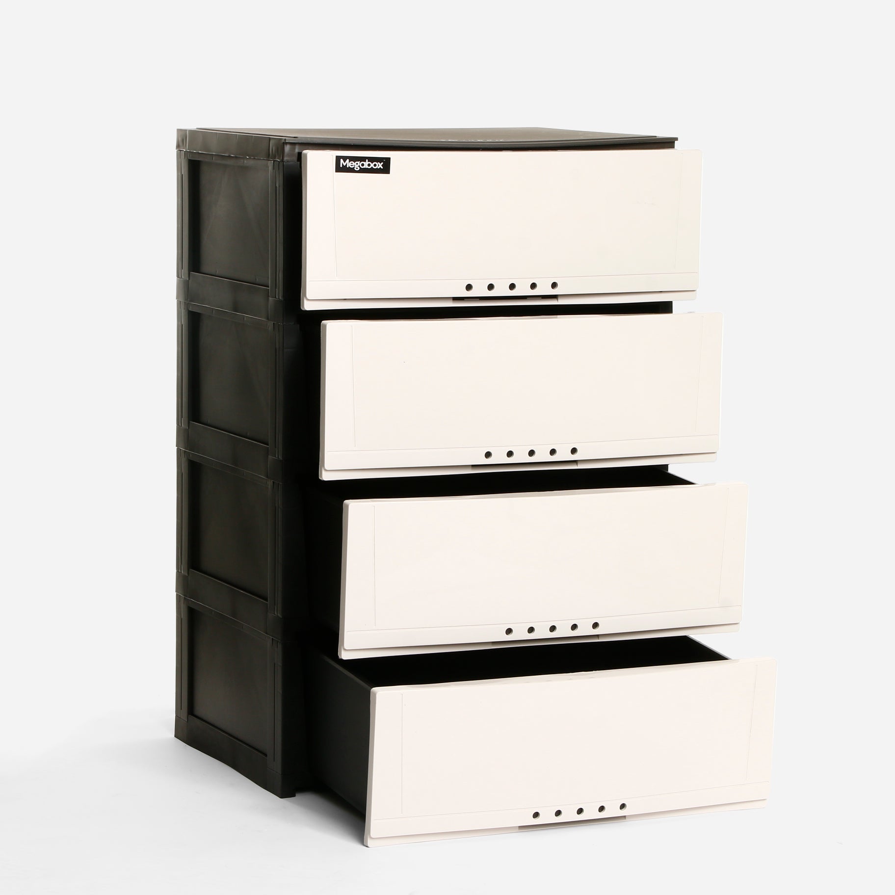 Megabox Modish Drawer (Beige) - 4 Layers