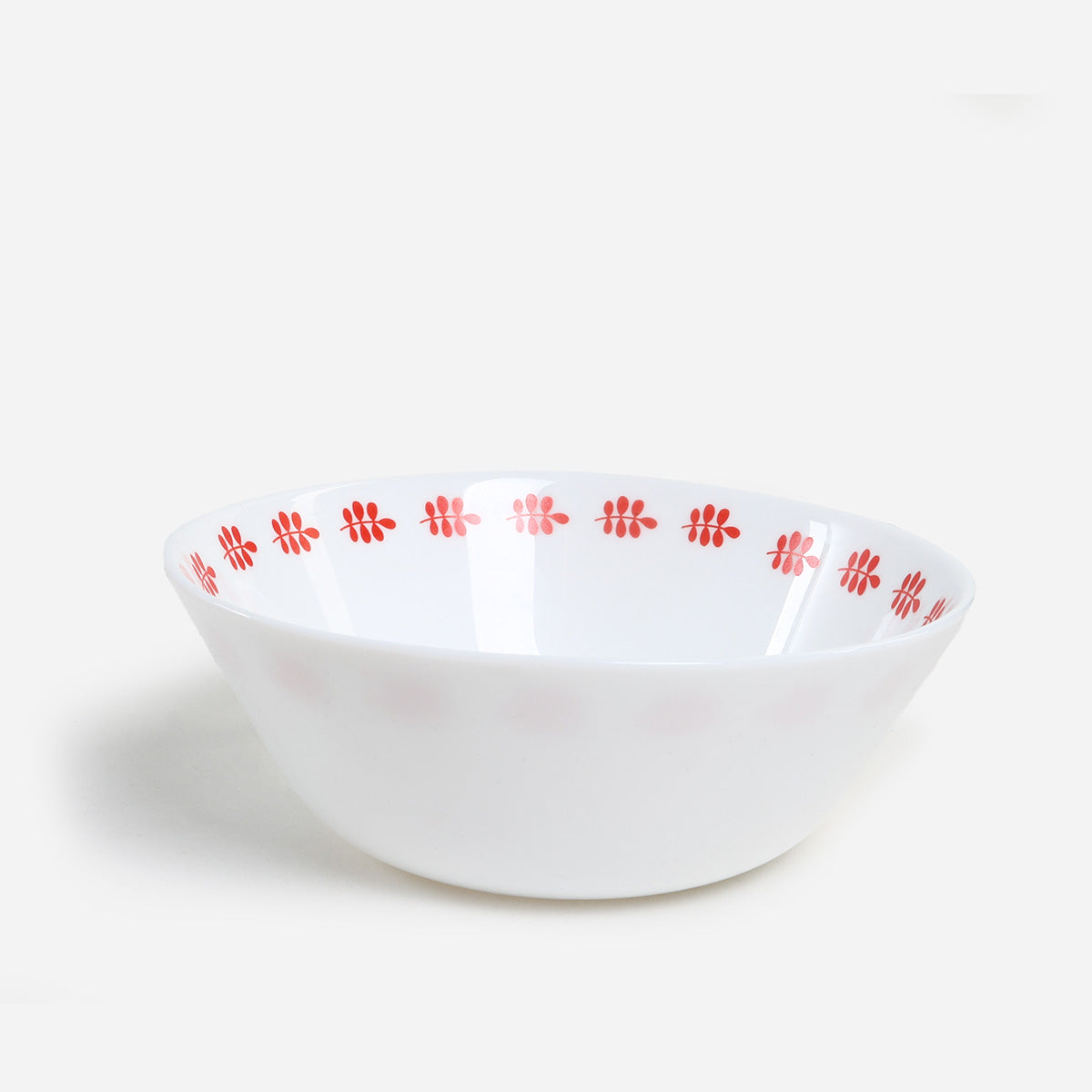 Royal Dine Set of 10 Emily Opal Dinner Set - White
