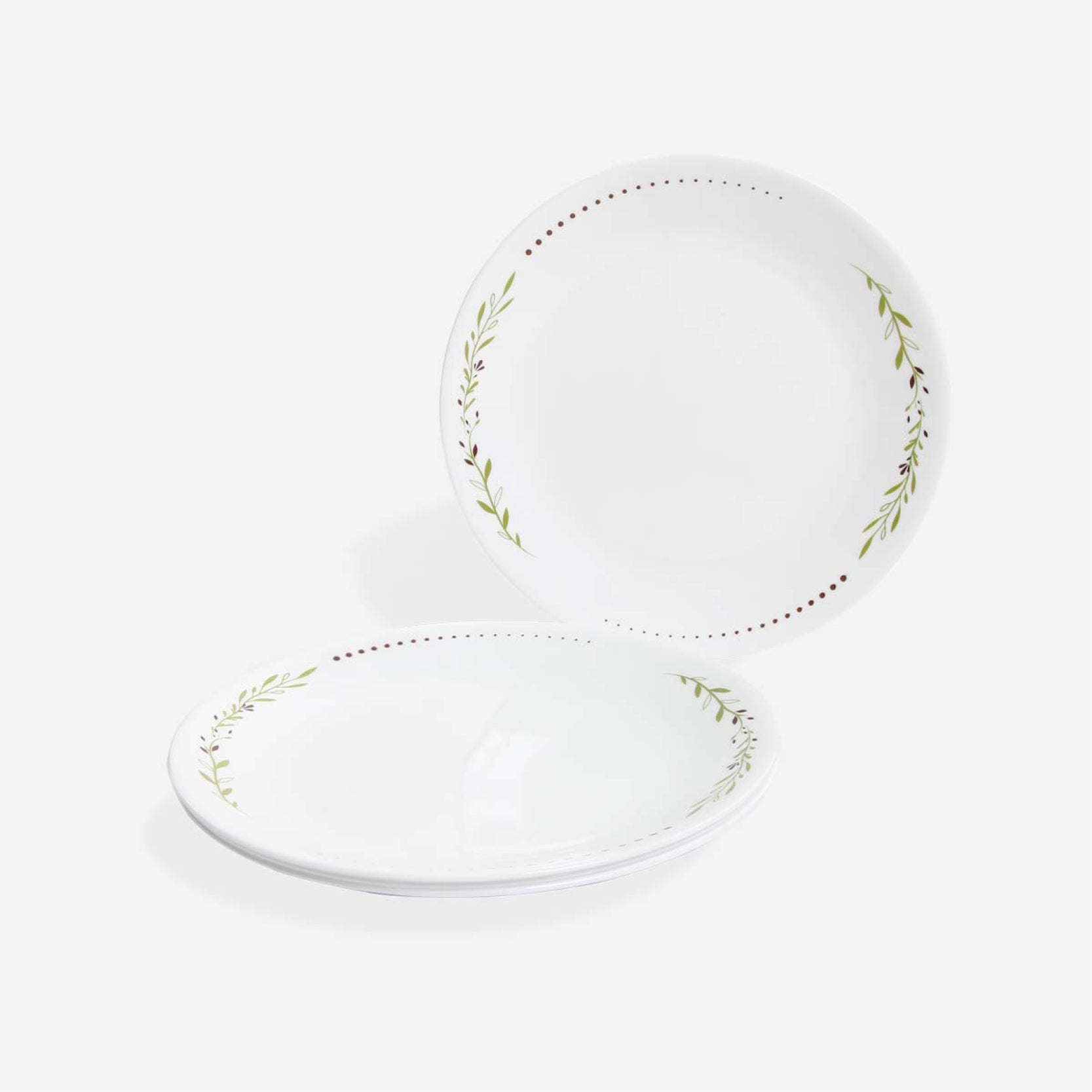 Corelle 4-Piece Dinner Plate Set - Herbs