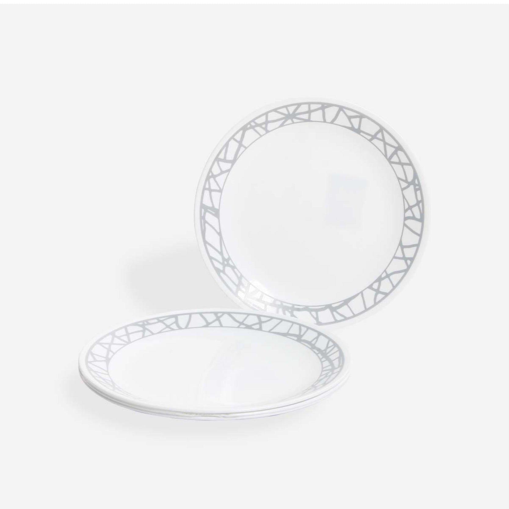 Corelle 4-Piece Dinner Plate Set - Marble Lines