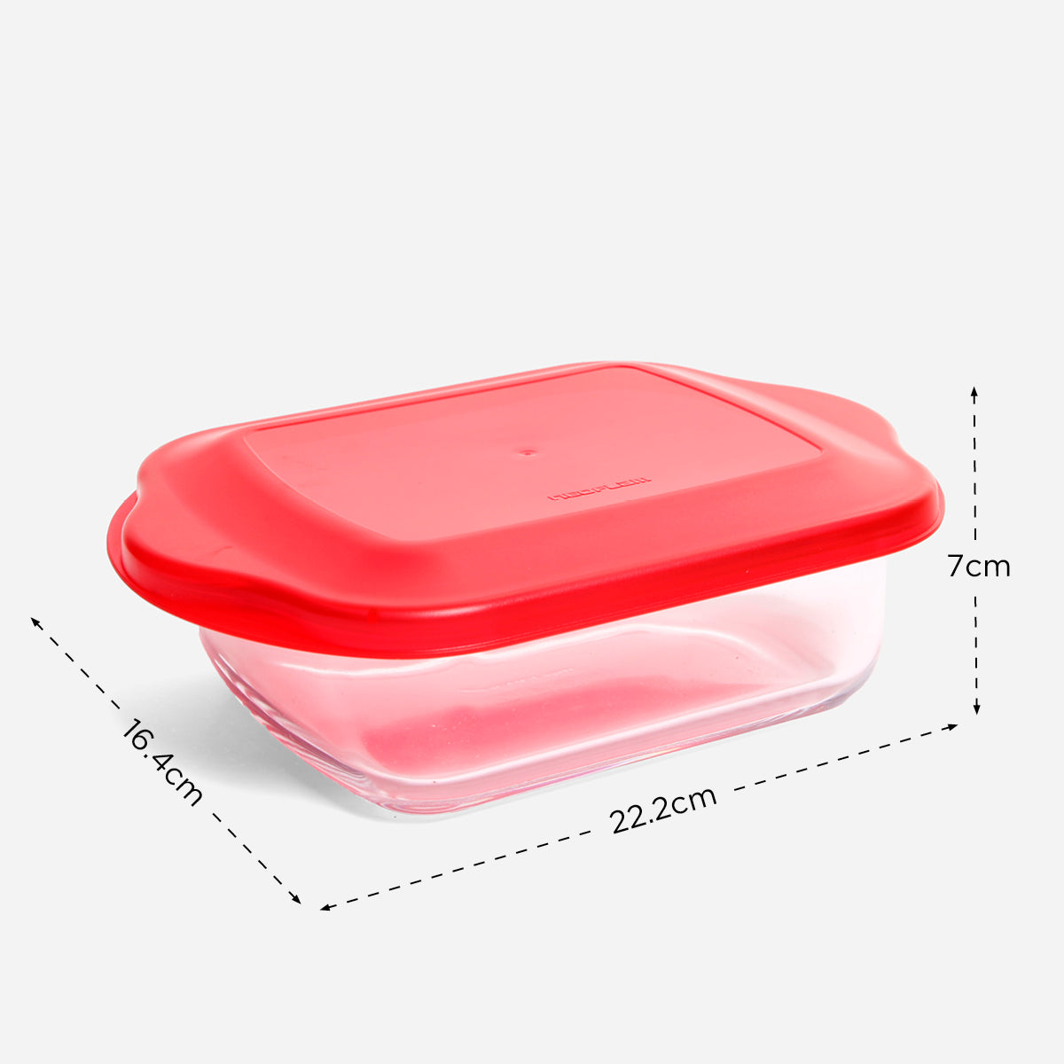 Neoflam Rectangular Ovenware with Lid - 1.1L